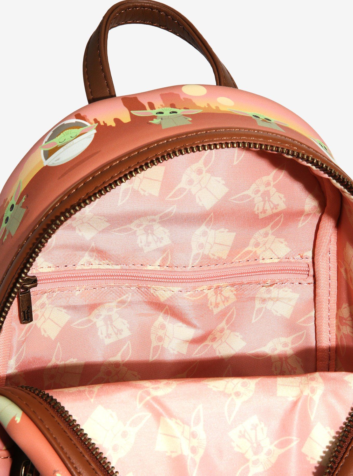 Loungefly Star Wars The Mandalorian The Child Scene Mini Backpack, , alternate