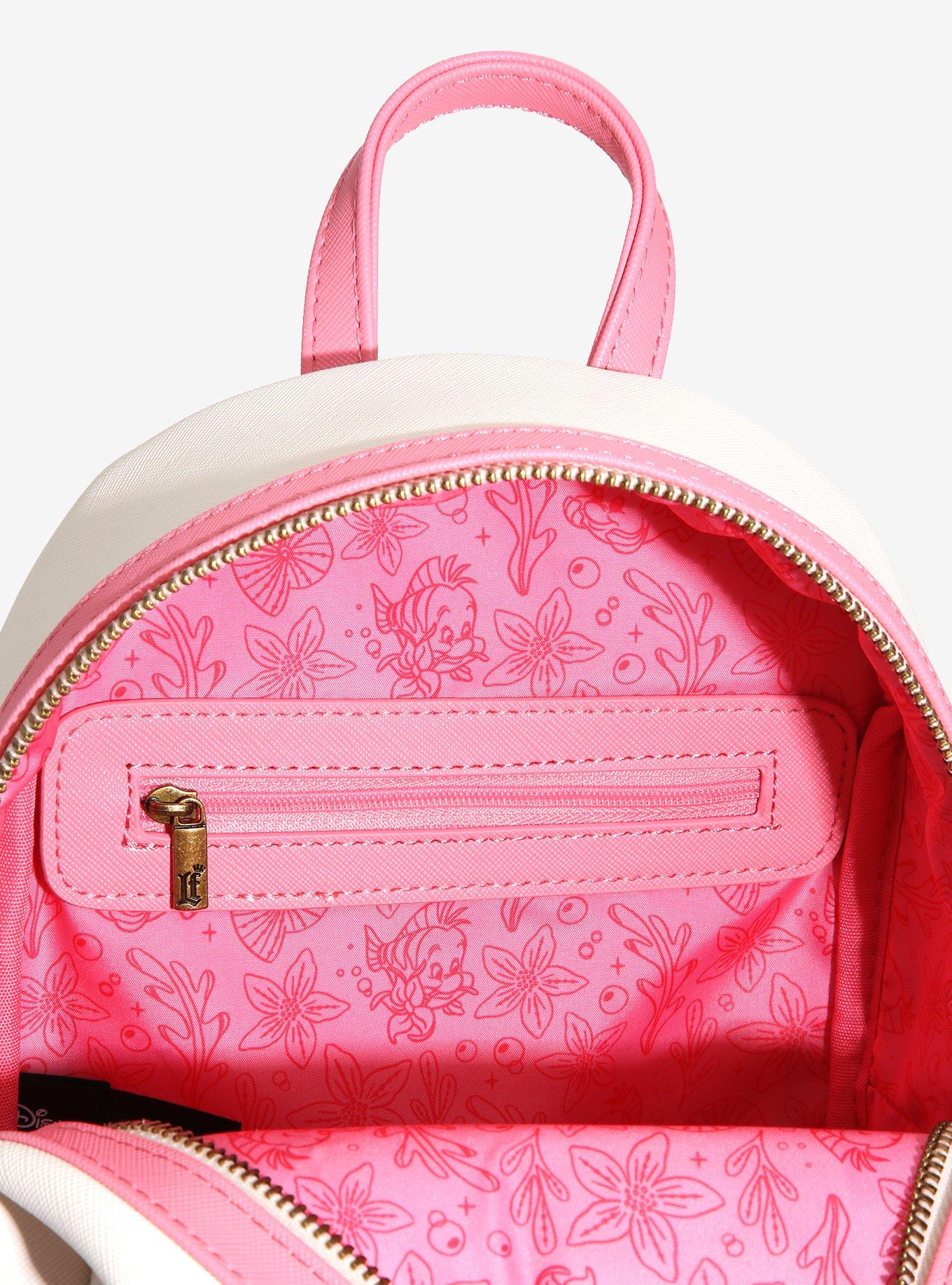 Loungefly Disney The Little Mermaid Floral Mini Backpack - BoxLunch Exclusive, , alternate