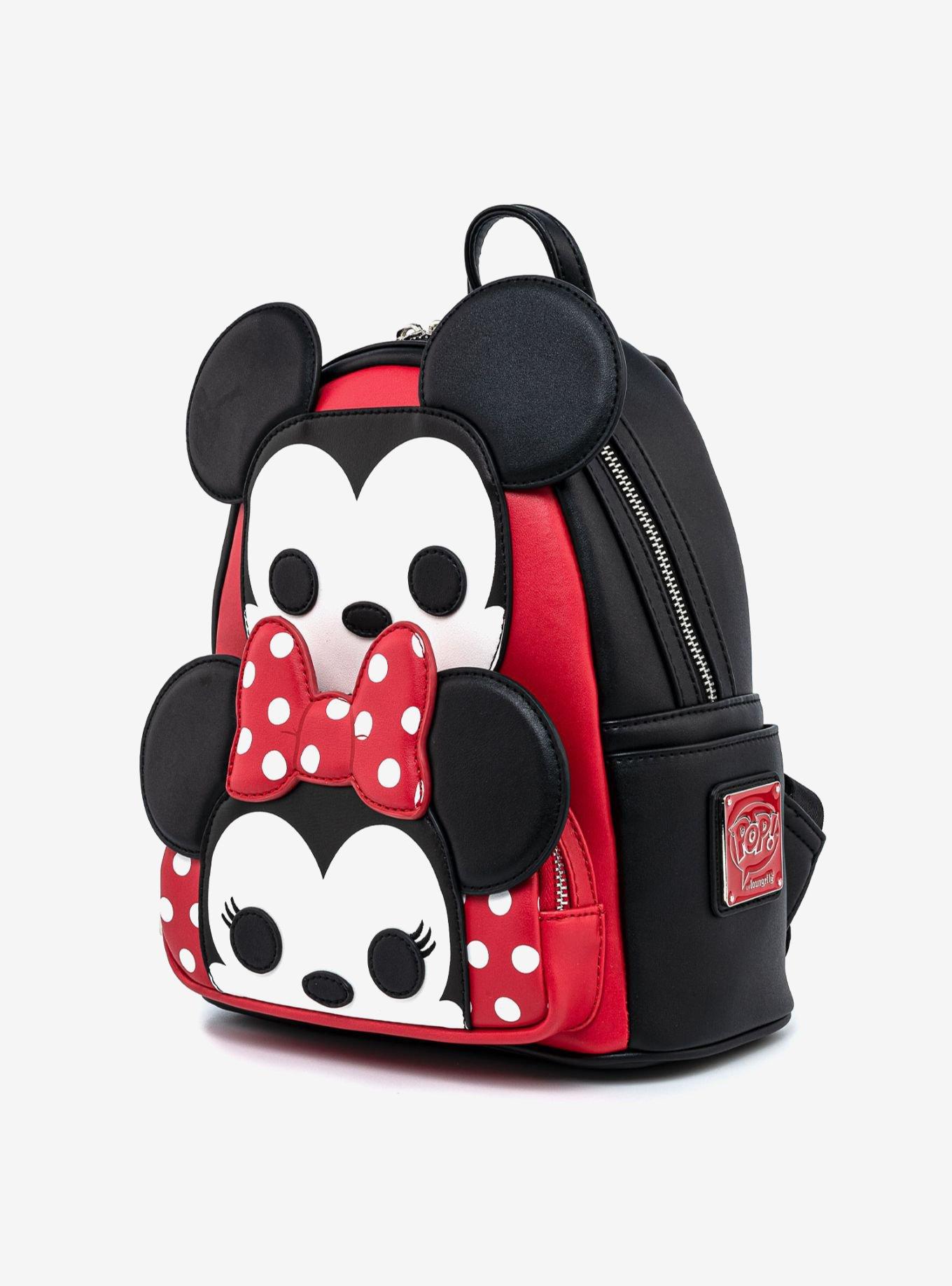 Loungefly Funko Pop! Disney Mickey & Minnie Mouse Mini Backpack, , alternate