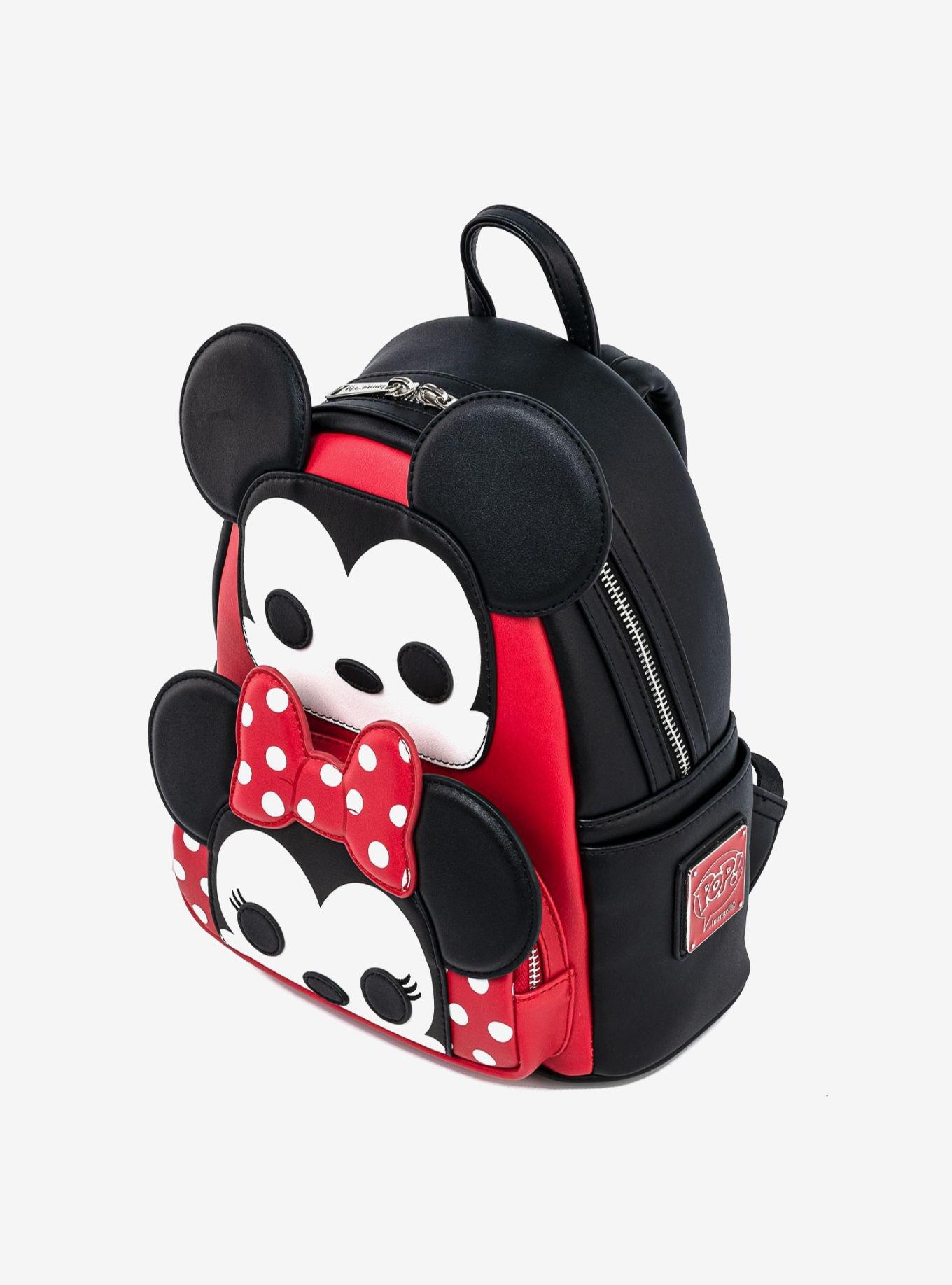 Loungefly Funko Pop! Disney Mickey & Minnie Mouse Mini Backpack, , alternate