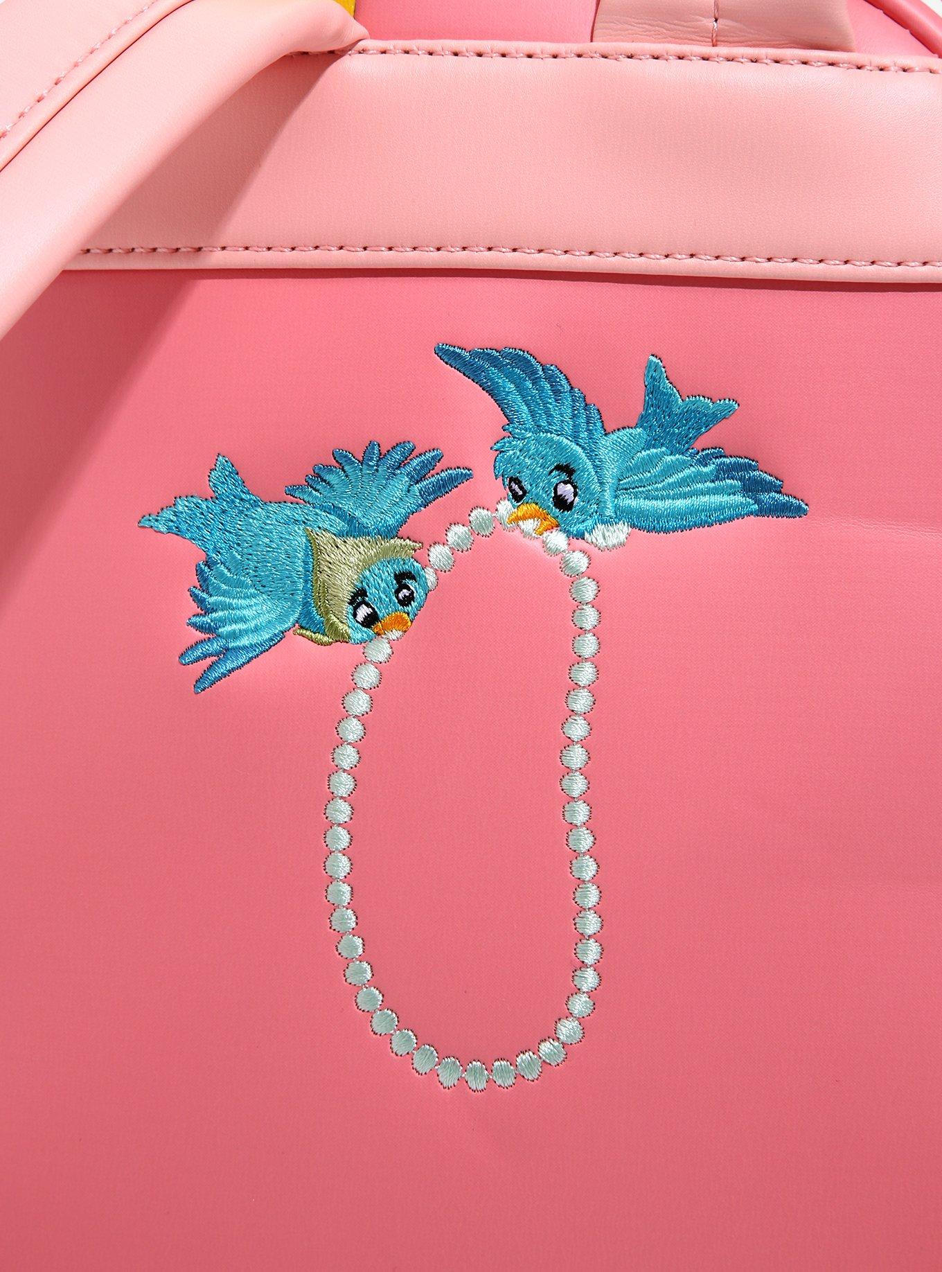 Loungefly Disney Cinderella Pink Dress Peek-a-Boo Mini Backpack, , alternate