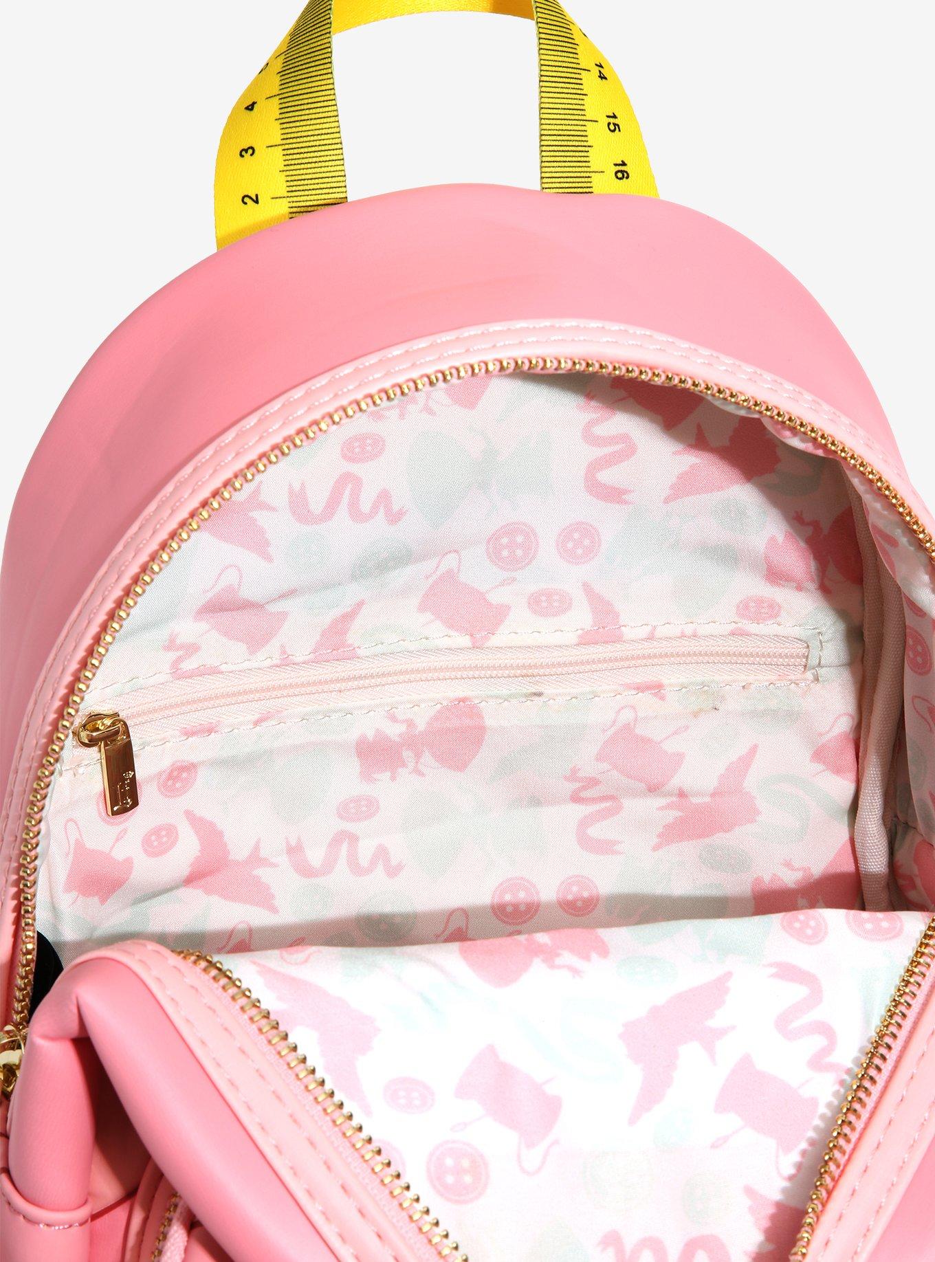 Loungefly Disney Cinderella Pink Dress Peek-a-Boo Mini Backpack, , alternate