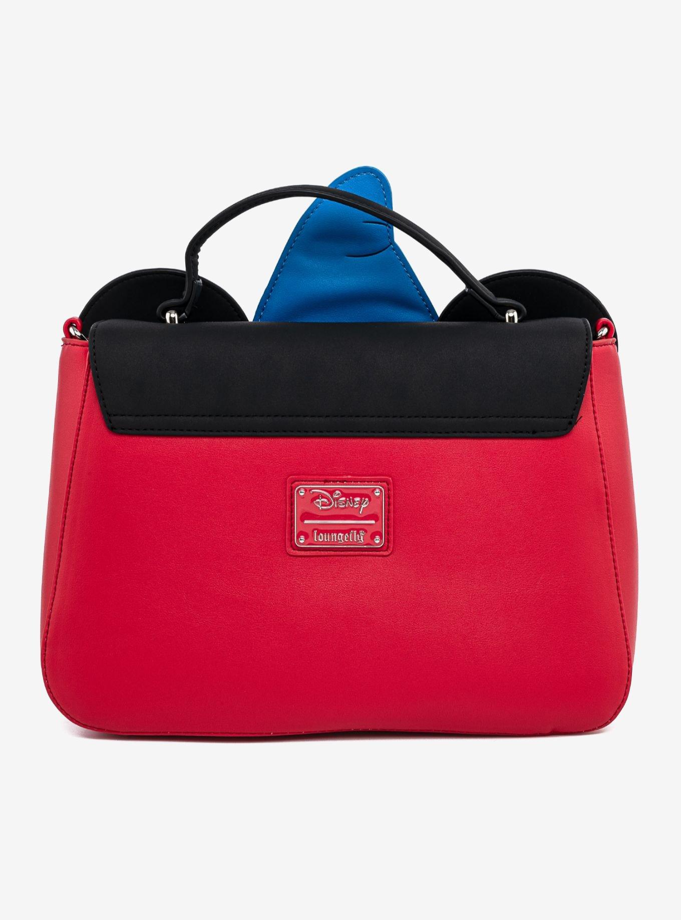 Loungefly Disney Fantasia Sorcerer Mickey Crossbody Purse, , alternate