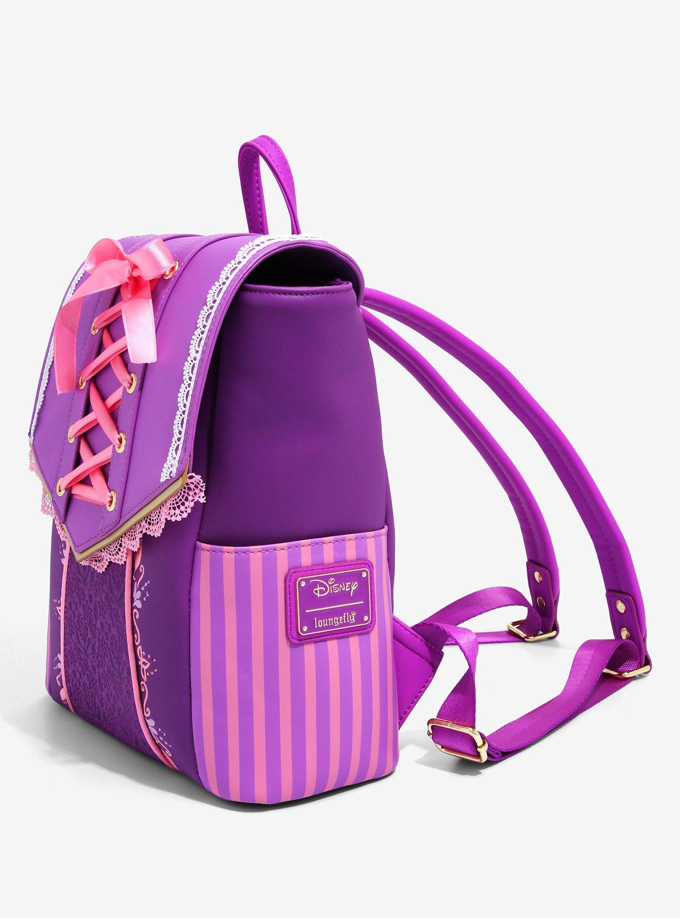 Loungefly Disney Tangled Rapunzel Dress Cosplay Mini Backpack - Merchoid