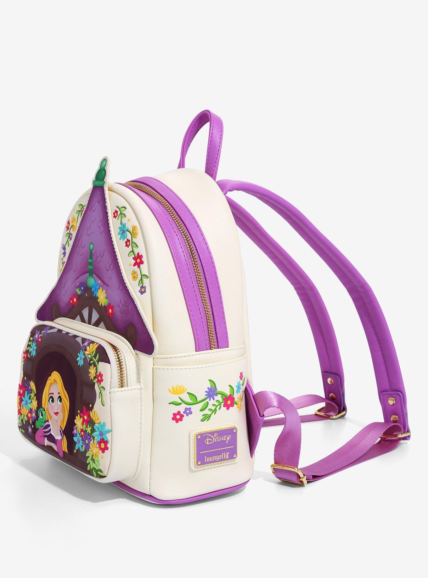 Loungefly Disney Tangled Tower Scene Mini Backpack, , alternate