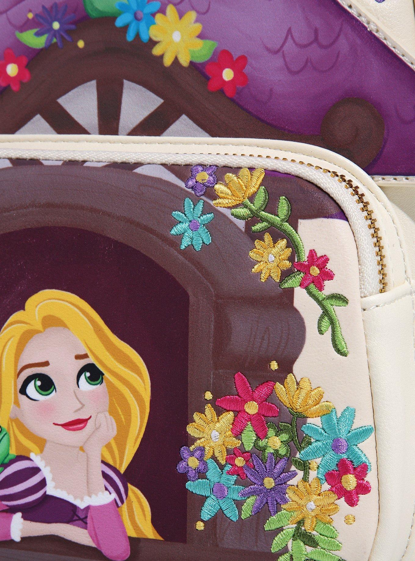 Loungefly Disney Tangled Tower Scene Mini Backpack, , alternate