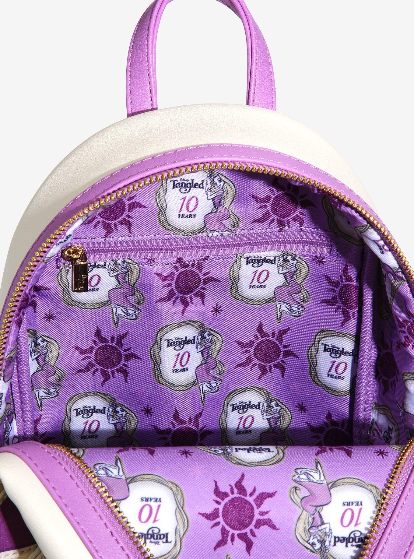 Loungefly Disney Tangled Tower Scene Mini Backpack, , alternate