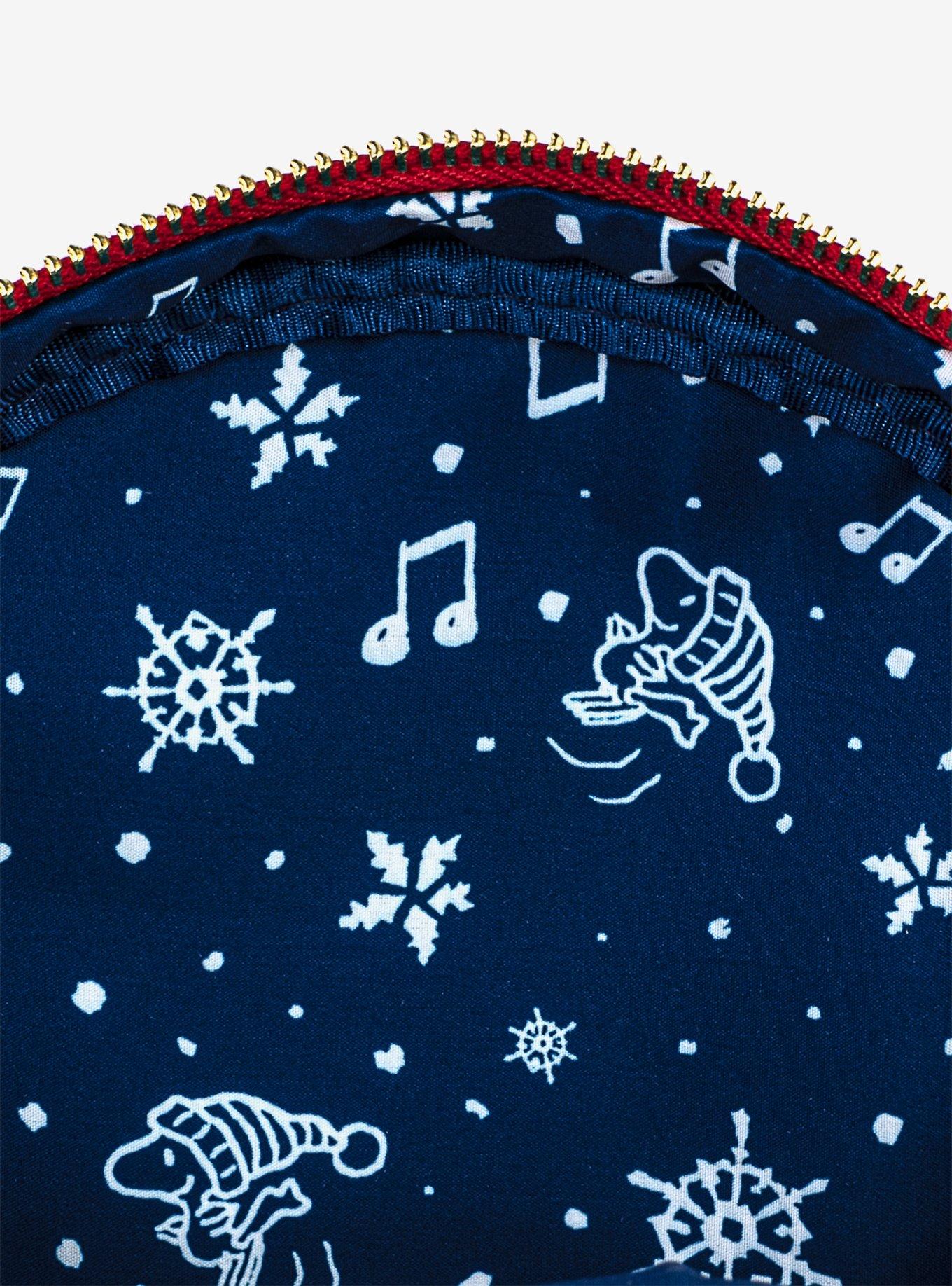 Loungefly Peanuts Snoopy & Woodstock Holiday Mini Backpack, , alternate