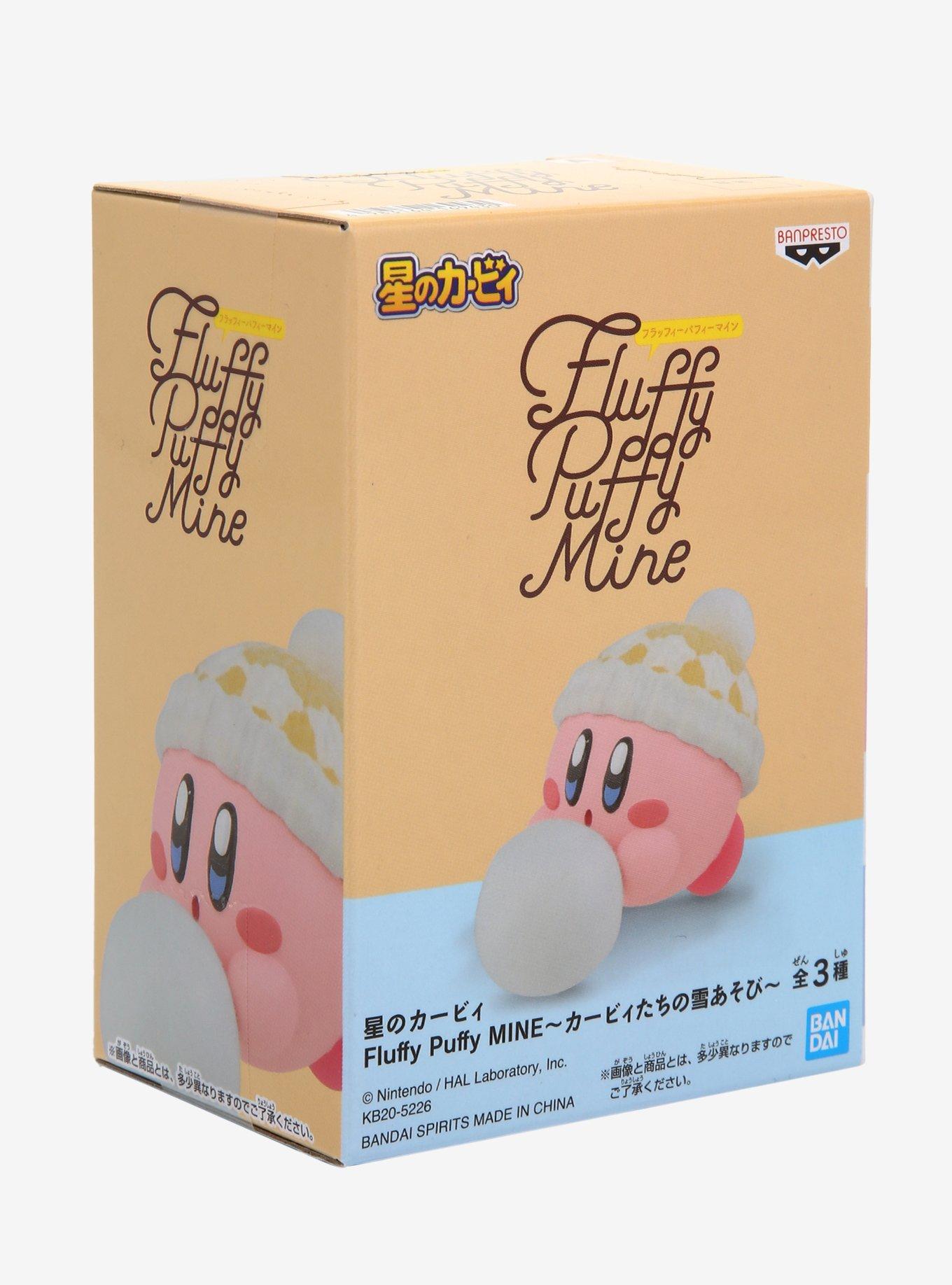 Banpresto Kirby Fluffy Puffy Mine Play in the Snow Kirby (Ver.A) Mini Figure, , alternate