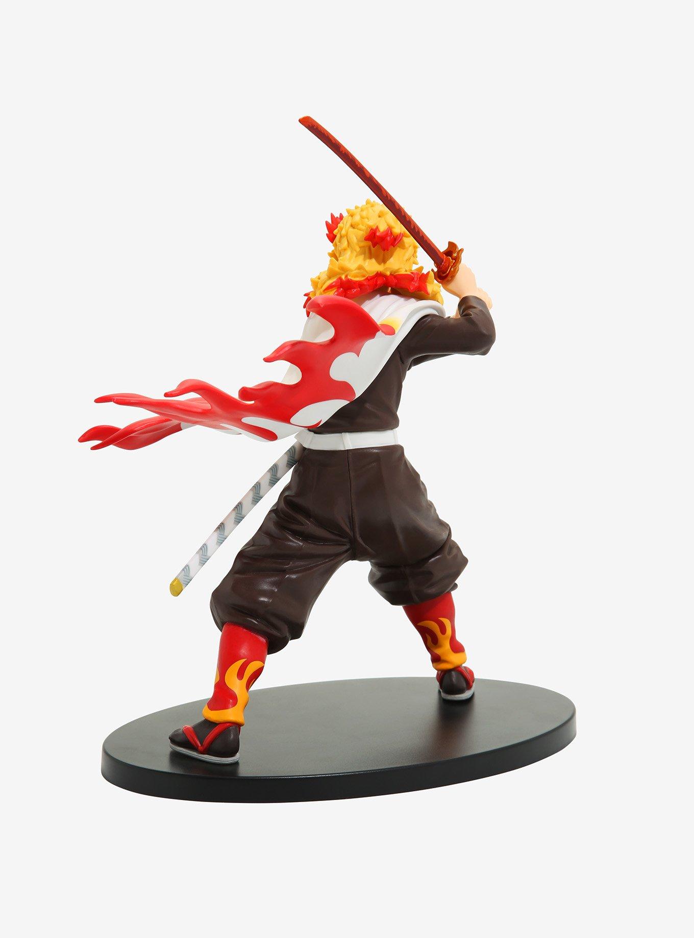 Banpresto Demon Slayer: Kimetsu No Yaiba Vibration Stars Kyojuro Rengoku (Ver.B) Figure, , alternate