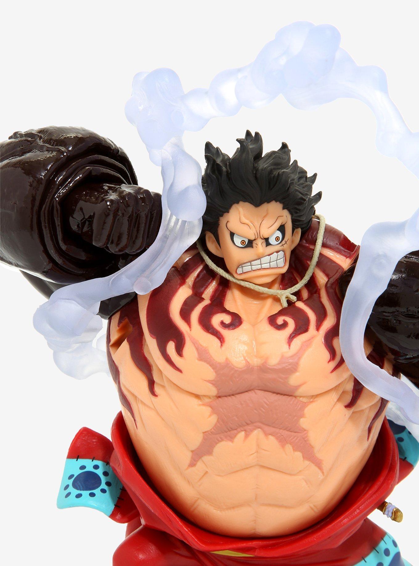 MONKEY D. LUFFY ONE PIECE GEAR 4 WANO KING OF ARTIST BANPRESTO 100%  ORIGINAL SEM CAIXA - ICHIBAN ACTION FIGURES