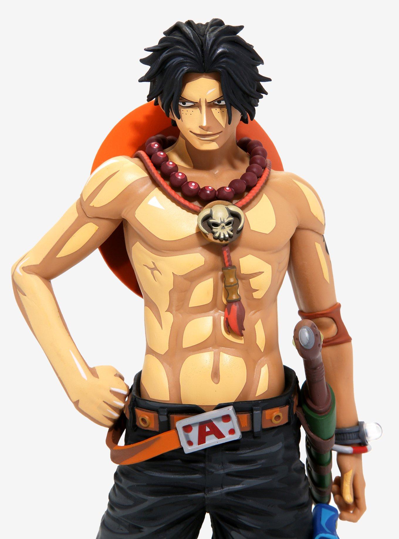 Banpresto One Piece Grandista Manga Dimensions Portgas D. Ace Figure, , alternate