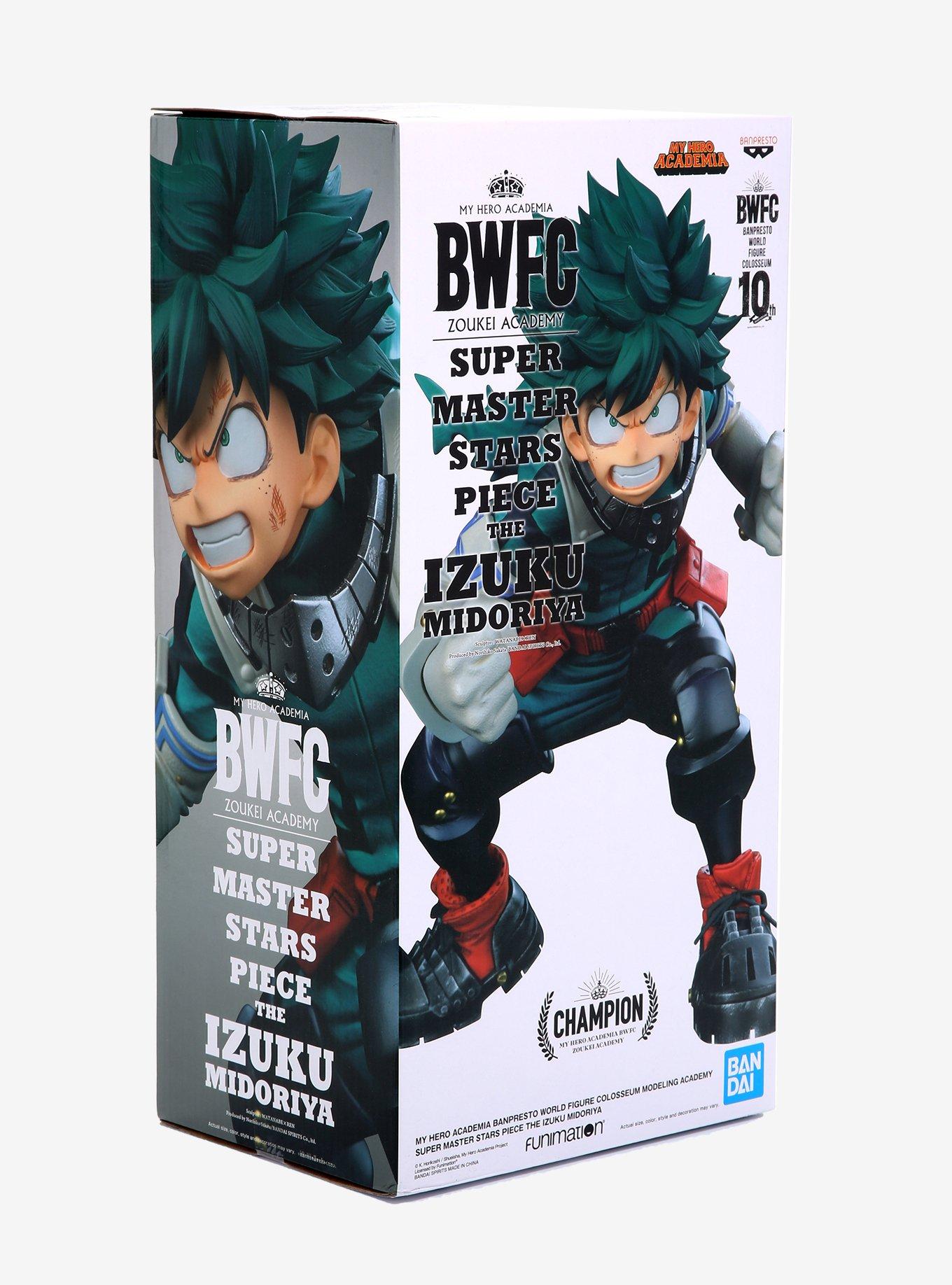Banpresto My Hero Academia Super Master Stars Piece Izuku Midoriya (The Brush) Figure, , alternate