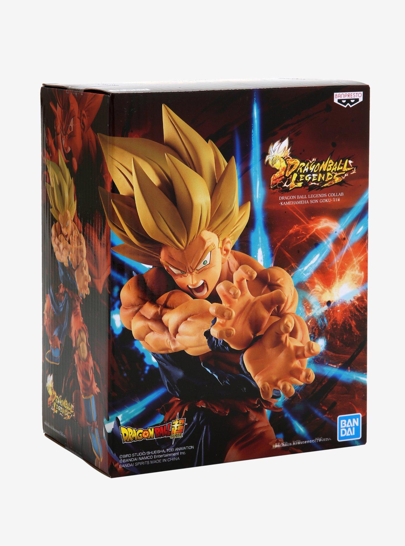 Banpresto Dragon Ball Legends Collab Kamehameha Goku Figure, , alternate