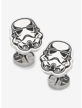 Star Wars Stormtrooper Stainless Steel Cufflinks, , hi-res