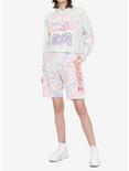 Sailor Moon Pastel Tie-Dye Girls Volley Shorts, TIE DYE, alternate