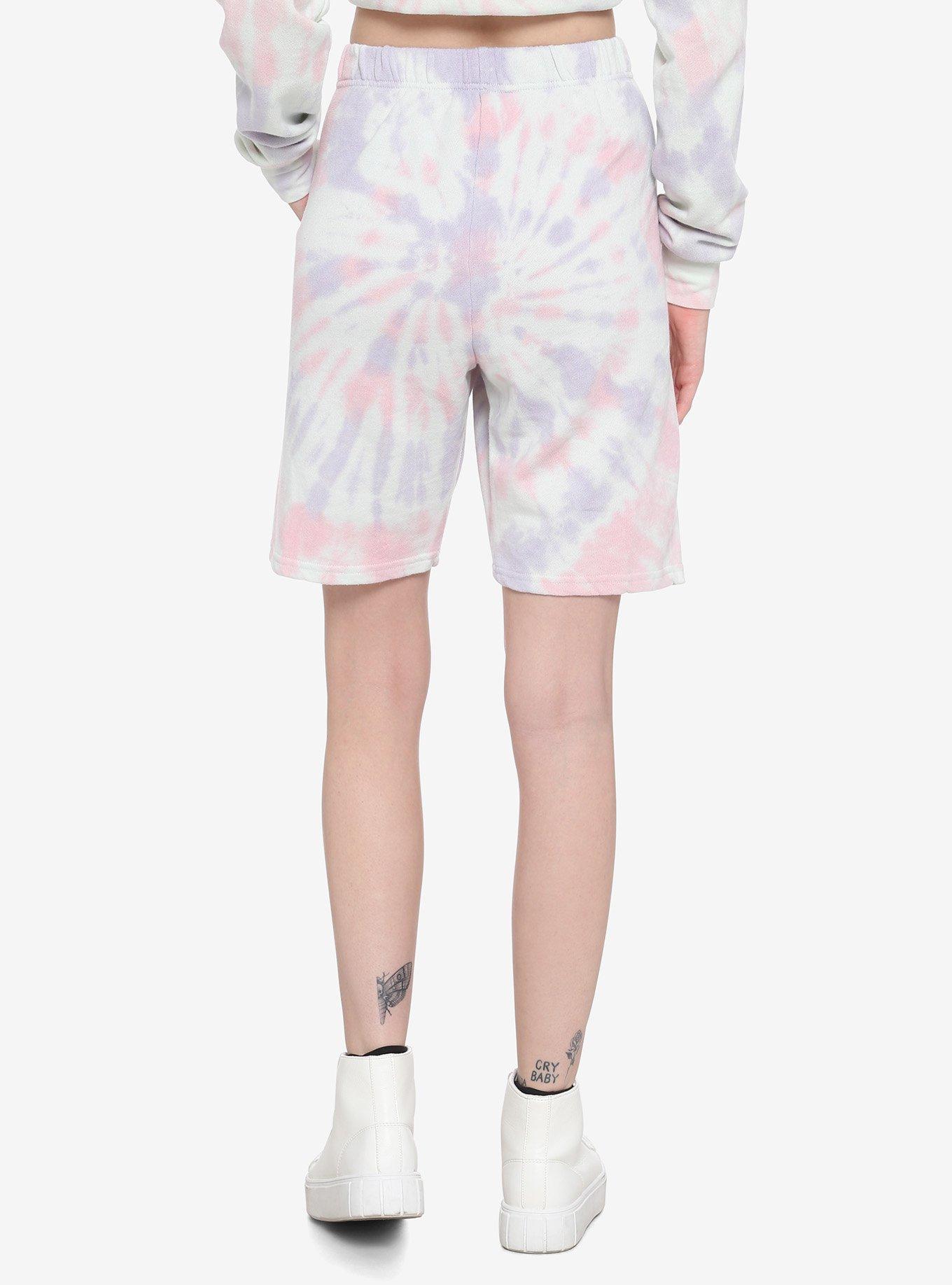 Sailor Moon Pastel Tie-Dye Girls Volley Shorts, TIE DYE, alternate