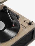 Victrola Liberty Bluetooth Record Player Stand with 3-Speed Turntable Light Brown, , alternate