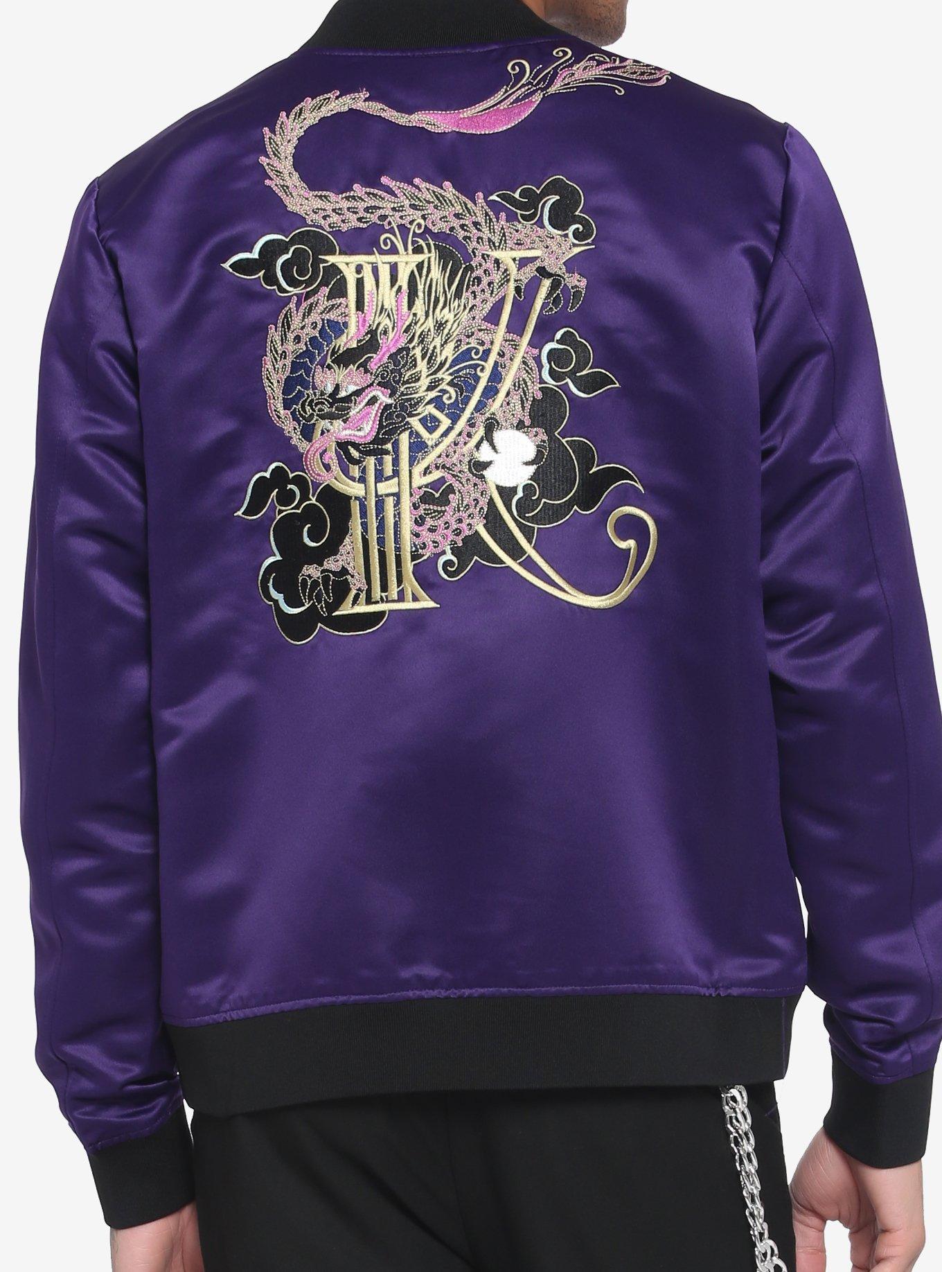 Our Universe Marvel Eternals Kingo Satin Bomber Jacket, MULTI, alternate