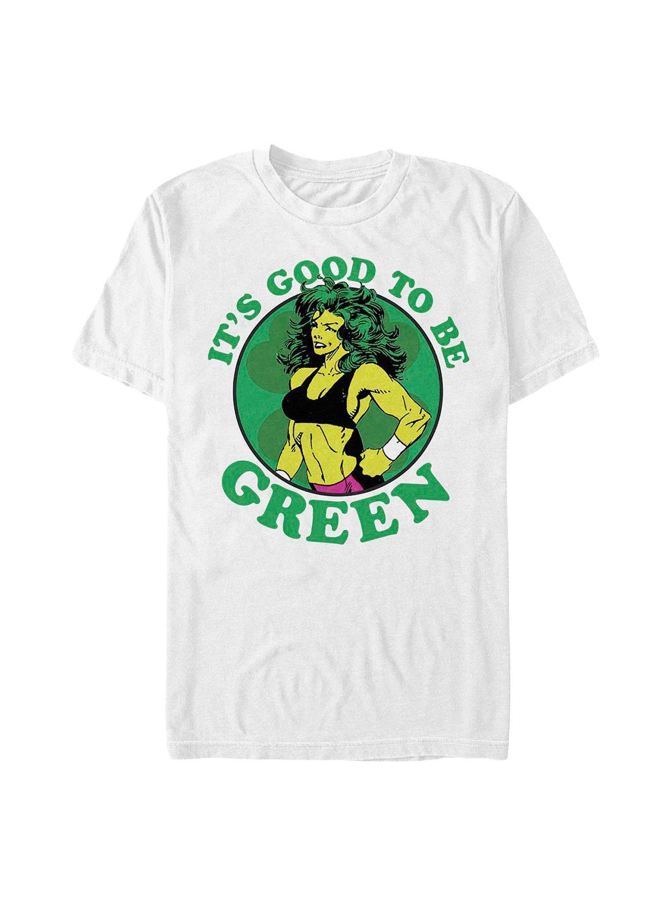 Marvel The Hulk She Hulk Green TShirt