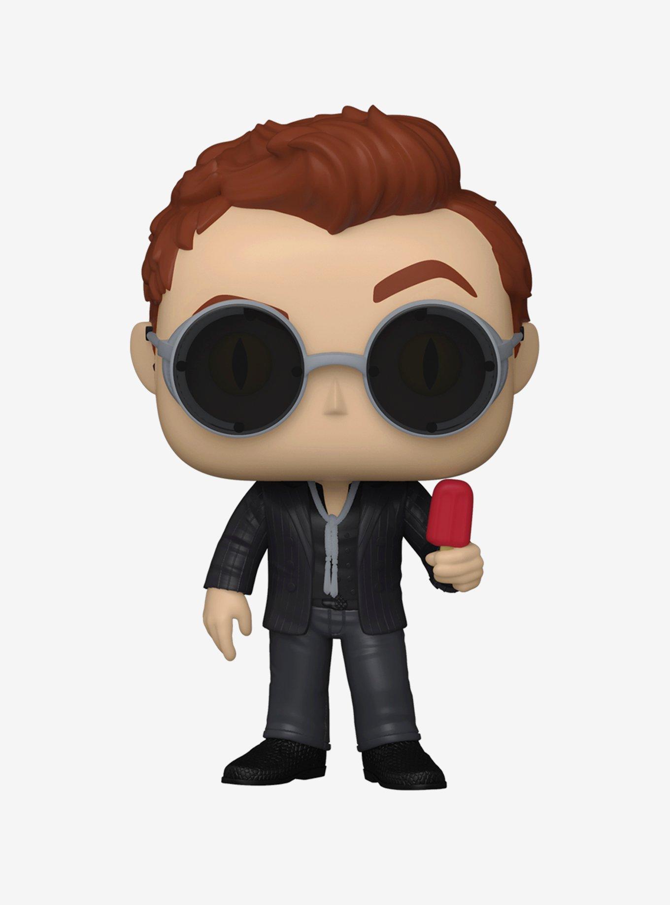 Funko Pop! Television Good Omens Crowley with Apple Vinyl Figure, , alternate