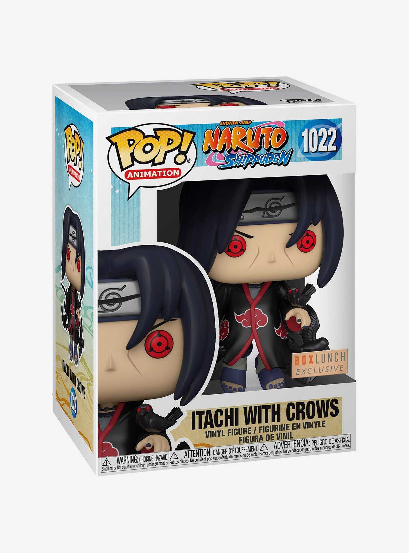Funko Pop! Animation Naruto Shippuden Itachi with Crows Vinyl Figure - BoxLunch Exclusive, , hi-res