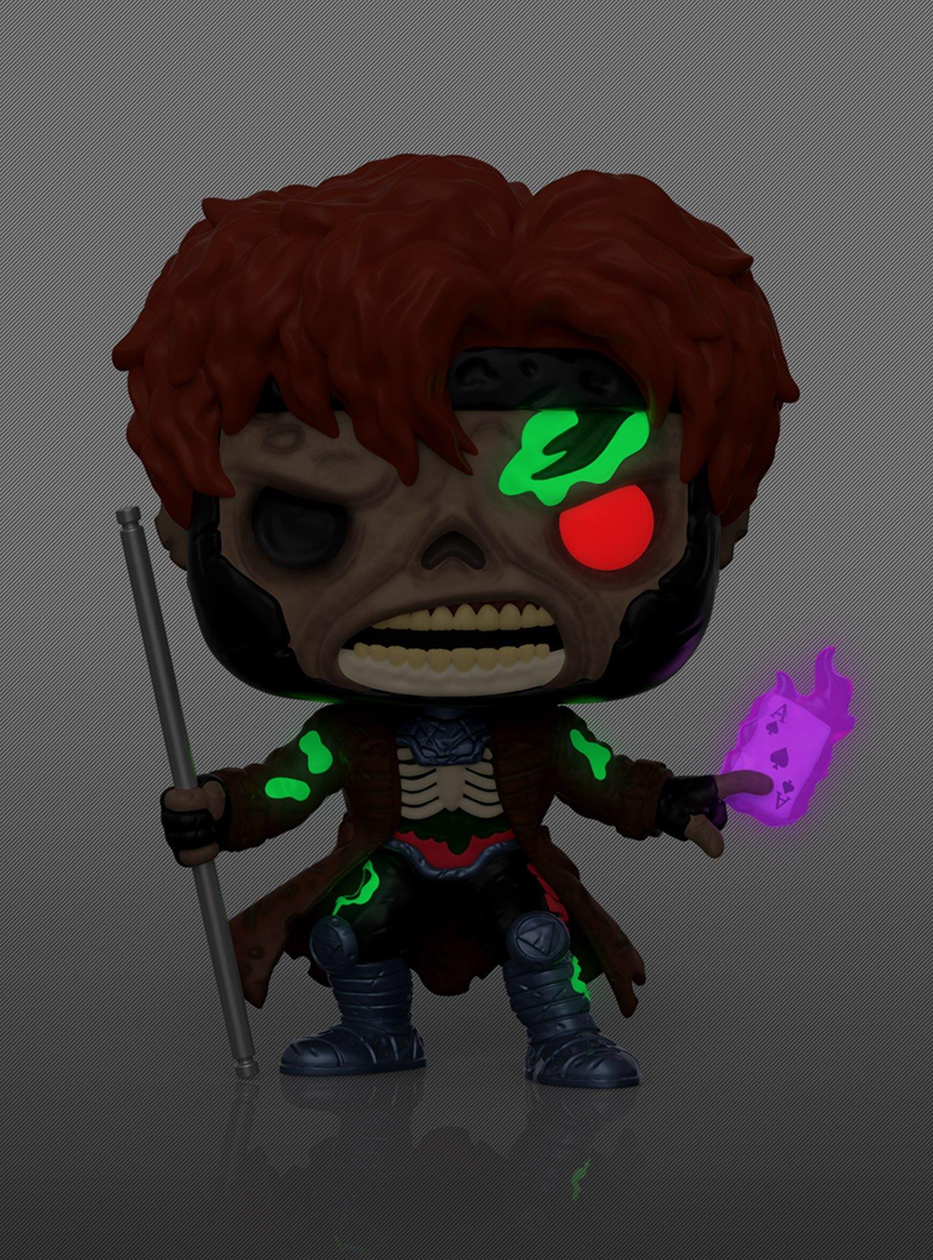 Funko Pop! Marvel Zombies Gambit Glow-in-the-Dark Vinyl Bobble-Head - BoxLunch Exclusive, , alternate