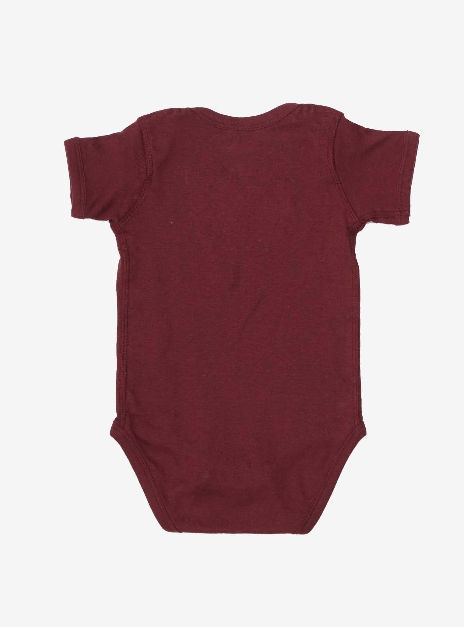 Disney Winnie the Pooh Oh Bother Infant One-Piece - BoxLunch Exclusive, DARK RED, alternate