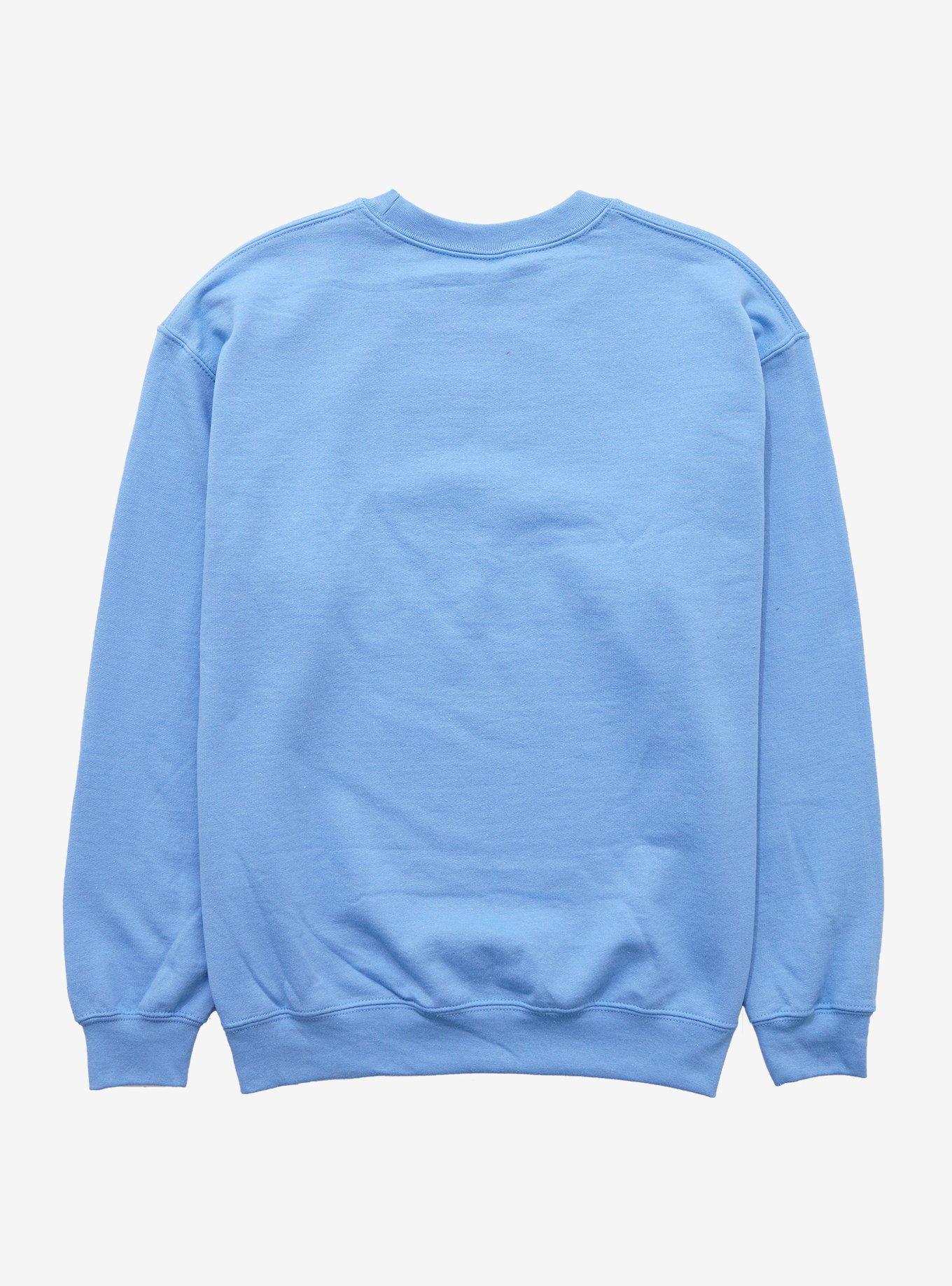 JoJo's Bizarre Adventure Team Bucciarati Crewneck - BoxLunch Exclusive, LIGHT BLUE, alternate