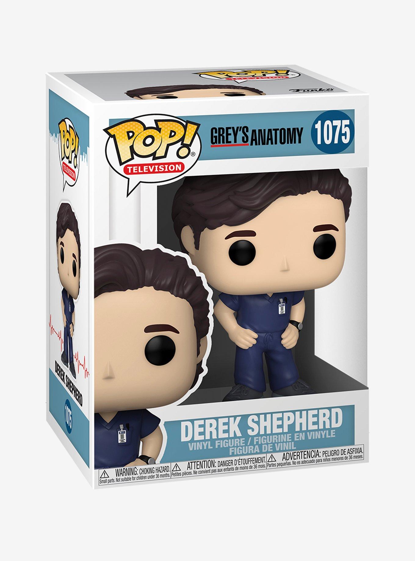 Funko Grey's Anatomy Pop! Television Derek Shepherd Vinyl Figure, , alternate