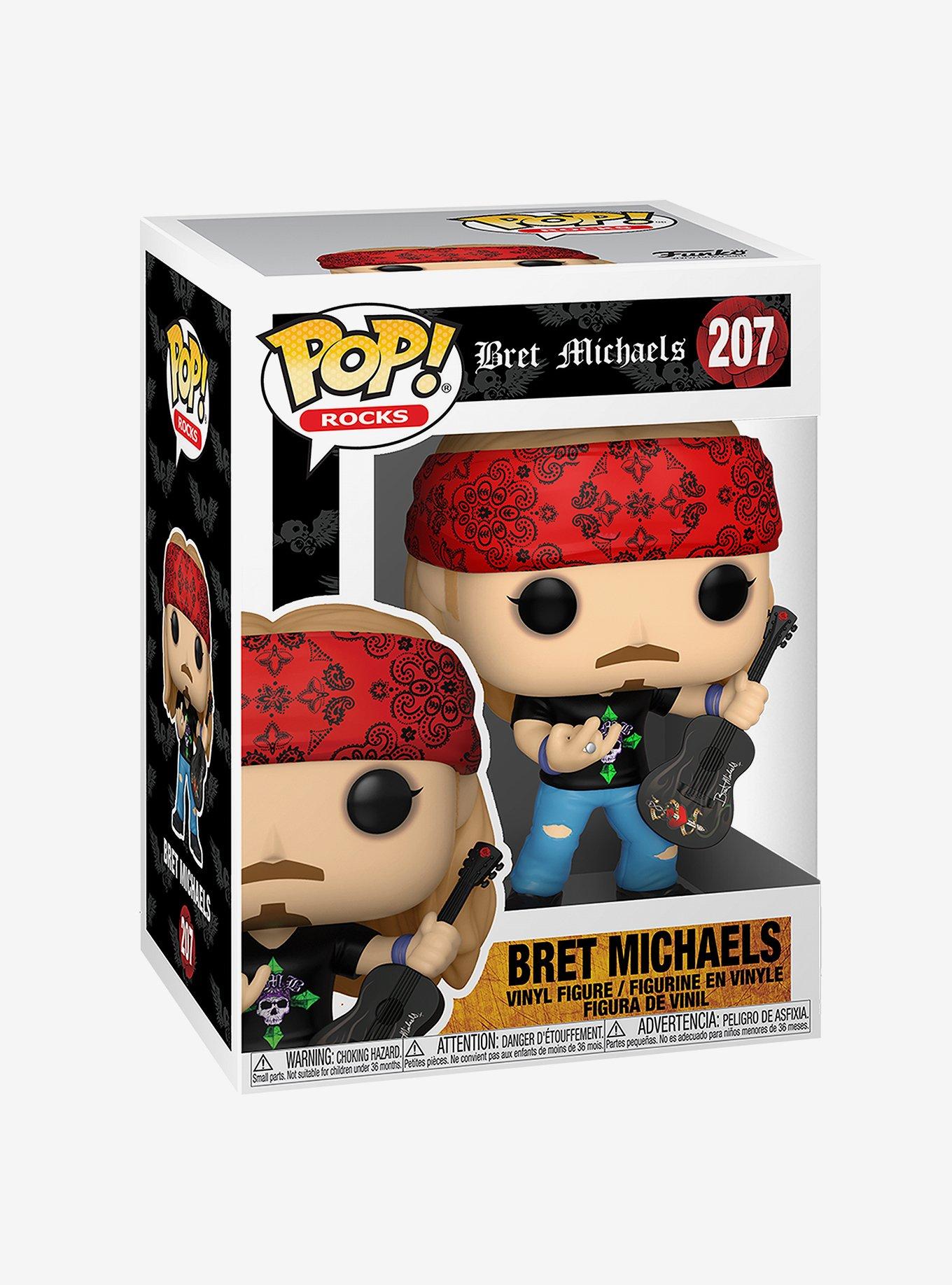 Funko Pop! Rocks Bret Michaels Vinyl Figure, , alternate