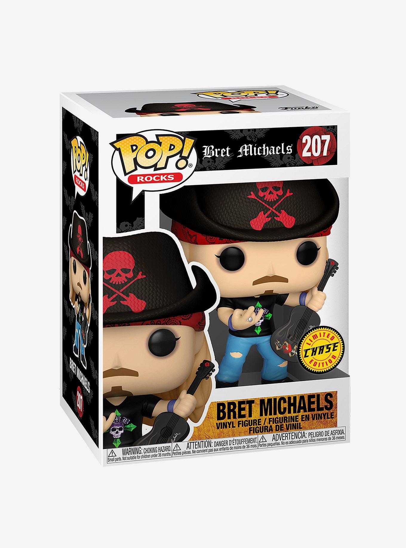 Funko Pop! Rocks Bret Michaels Vinyl Figure, , alternate