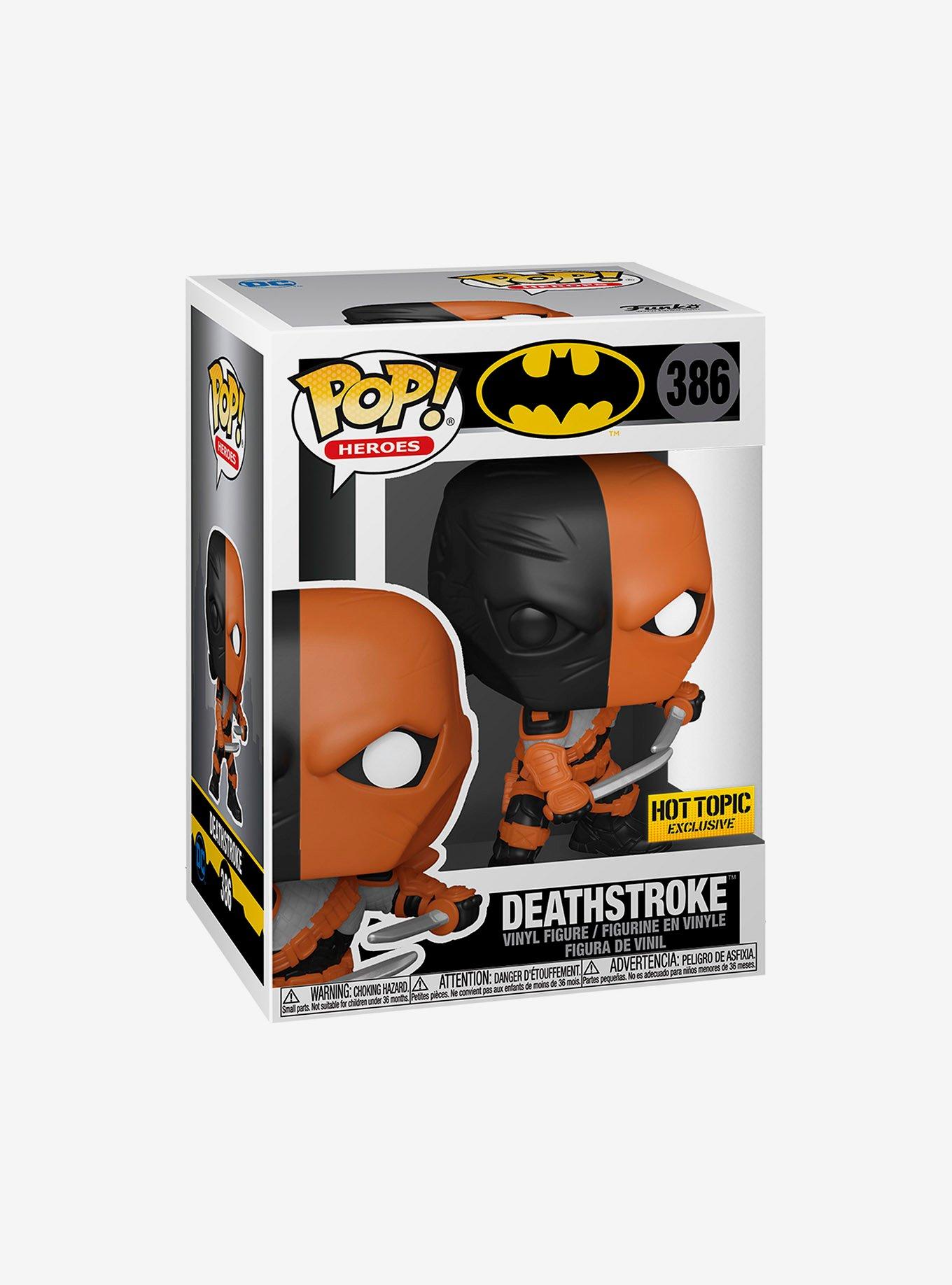 Funko DC Comics Batman Pop! Heroes Deathstroke Vinyl Figure Hot Topic Exclusive, , alternate