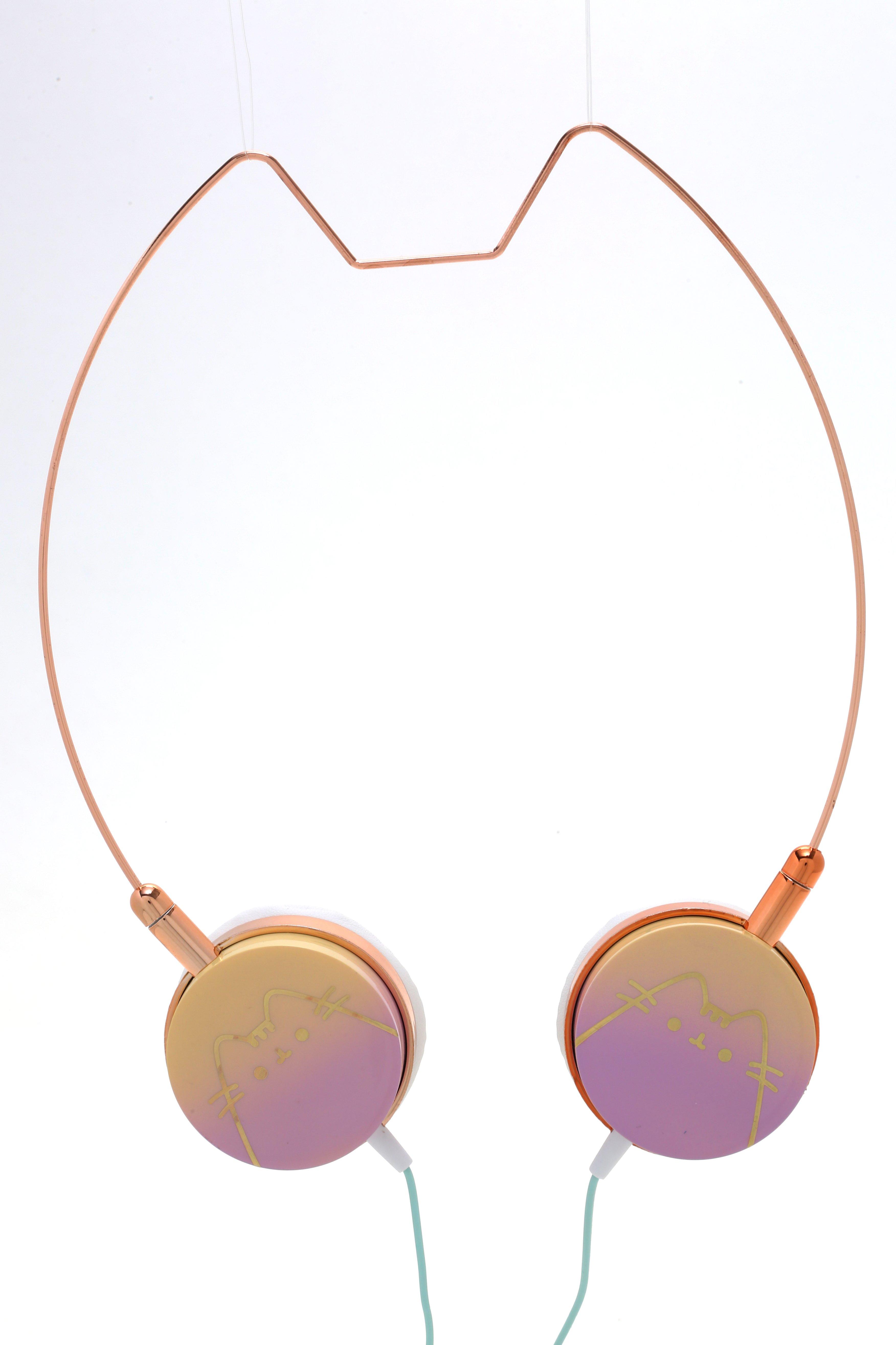Pusheen Wire Cat Ear Headphones, , alternate