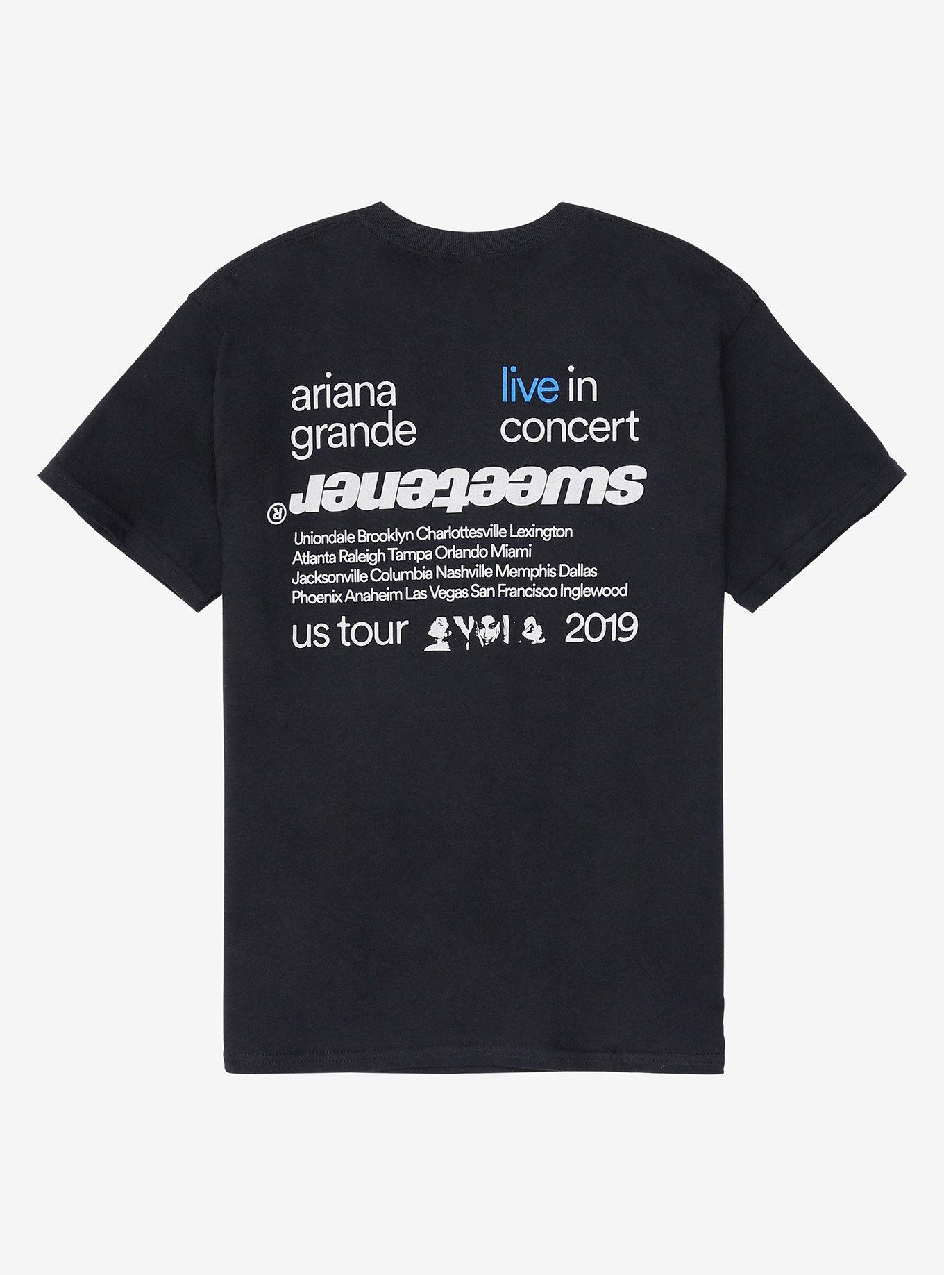 Ariana Sweetener Tour Girls T-Shirt, BLACK, alternate