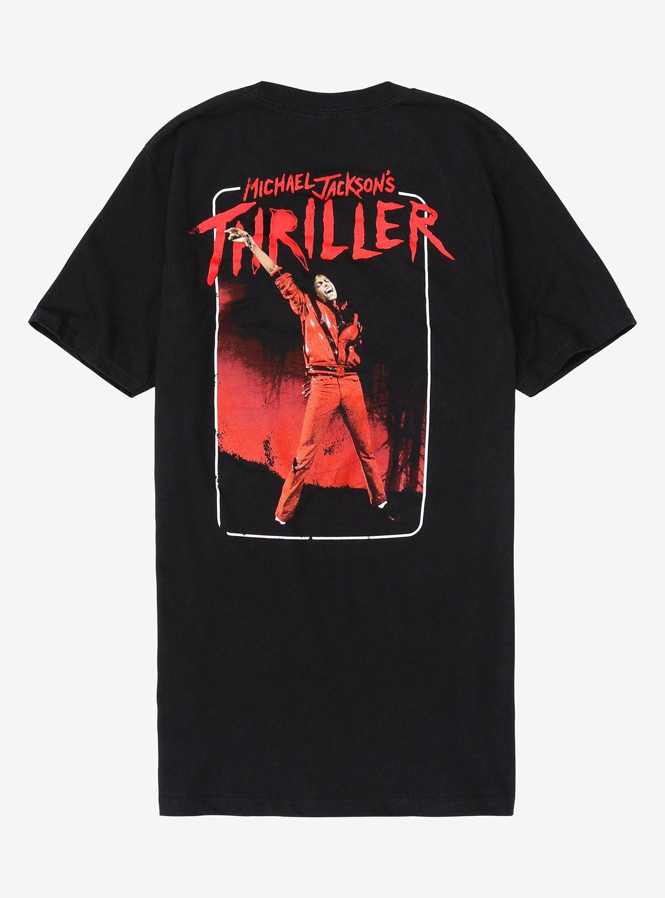 Michael Jackson Thriller Girls T-Shirt, BLACK, alternate