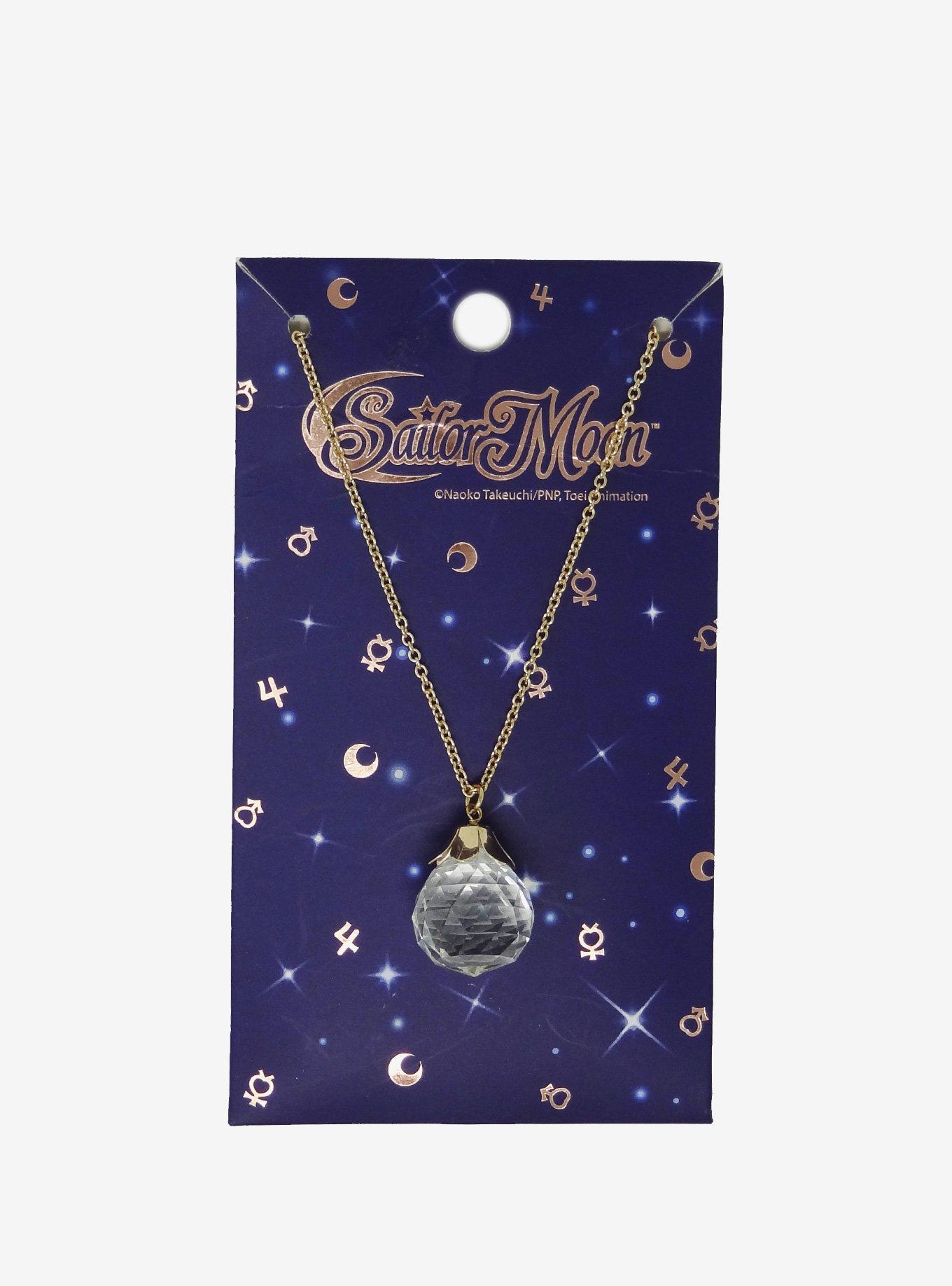 Sailor Moon Silver Crystal Necklace, , alternate
