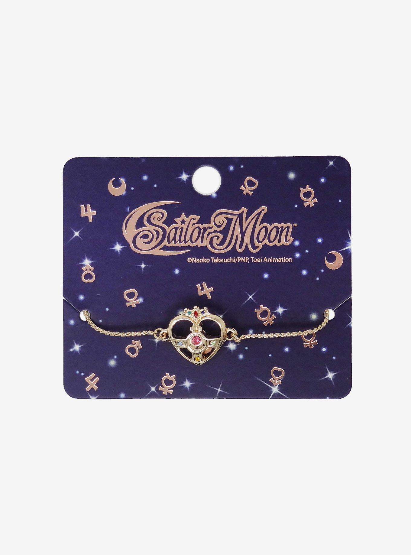 Sailor Moon Cosmic Heart Compact Dainty Bracelet, , alternate
