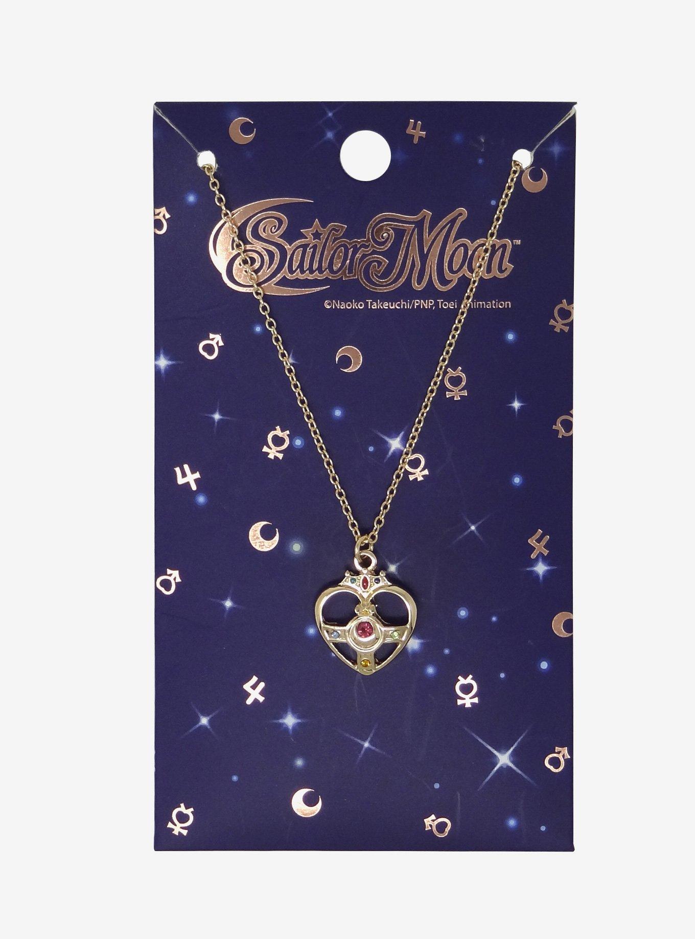 Sailor Moon Cosmic Heart Compact Necklace, , alternate