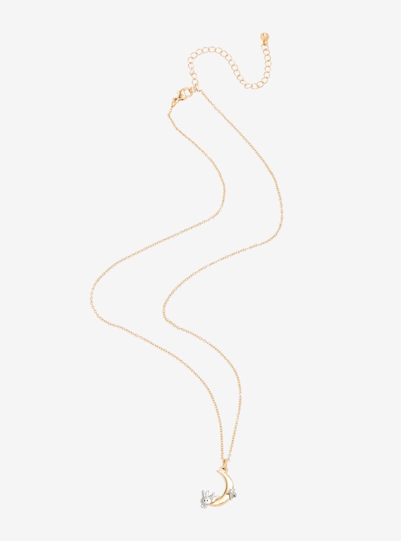 Sailor Moon Rabbit Moon Necklace, , alternate