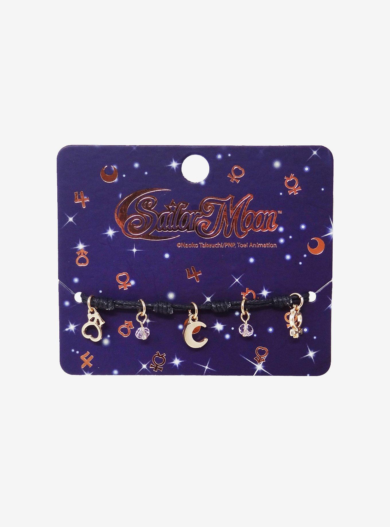 Sailor Moon Symbols Cord Bracelet, , alternate