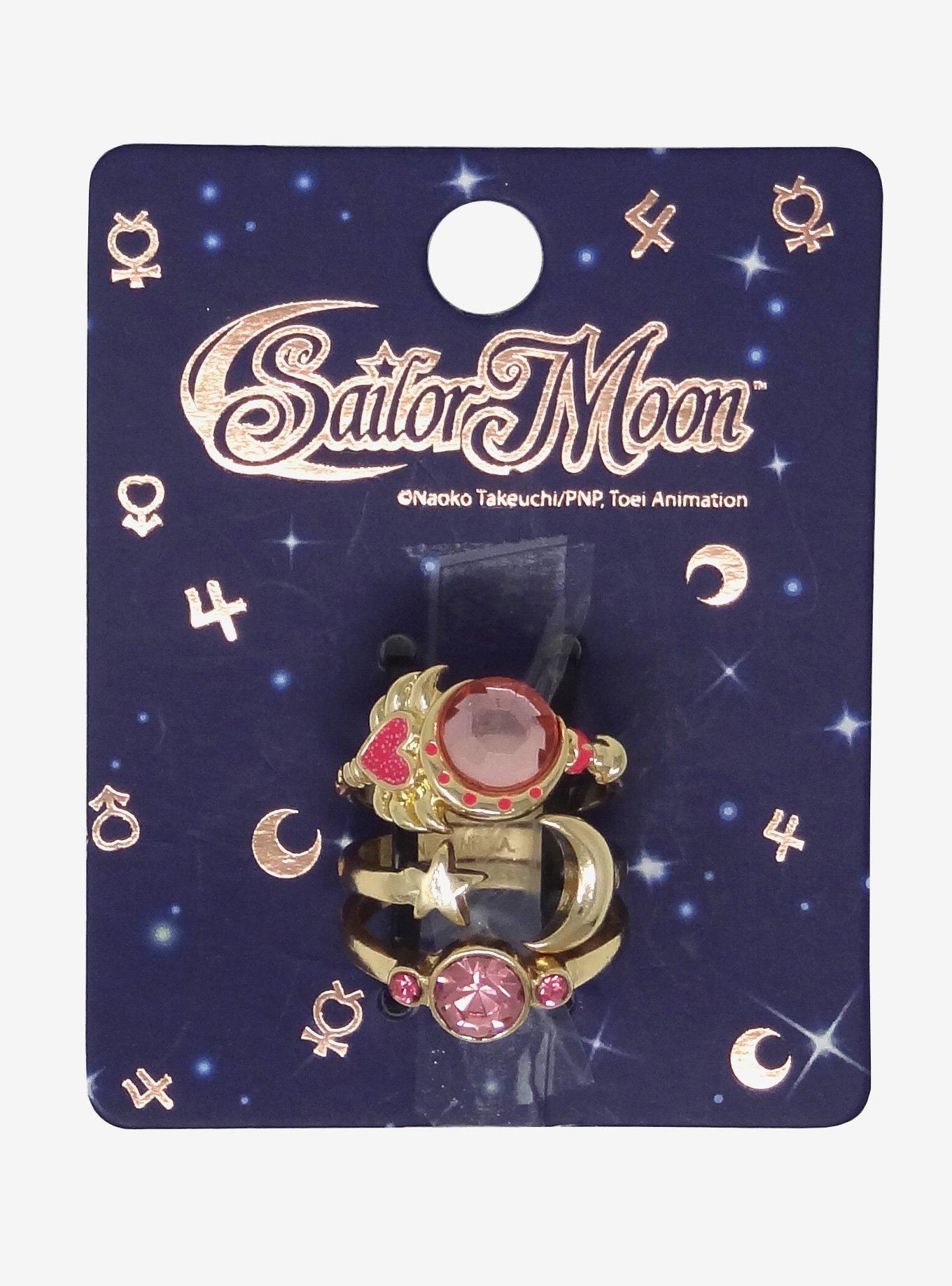 Sailor Moon Cutie Moon Rod Ring Set, , alternate