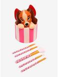 Loungefly Disney Lady and the Tramp Makeup Brush Set - BoxLunch Exclusive, , alternate