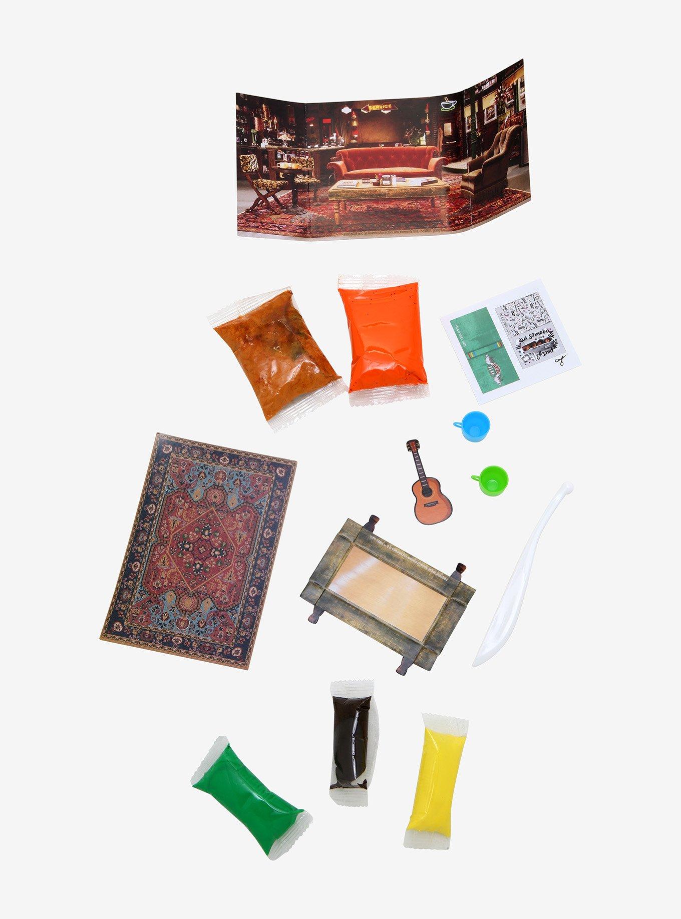 Friends Central Perk DIY Air-Dry Clay Desktop Diorama Kit, , alternate