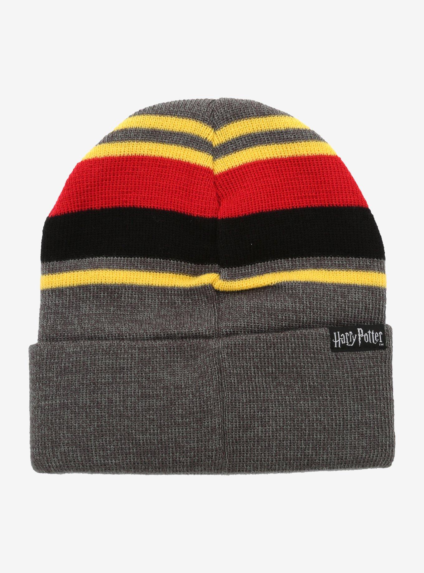 Harry Potter Gryffindor Stripe Beanie, , alternate