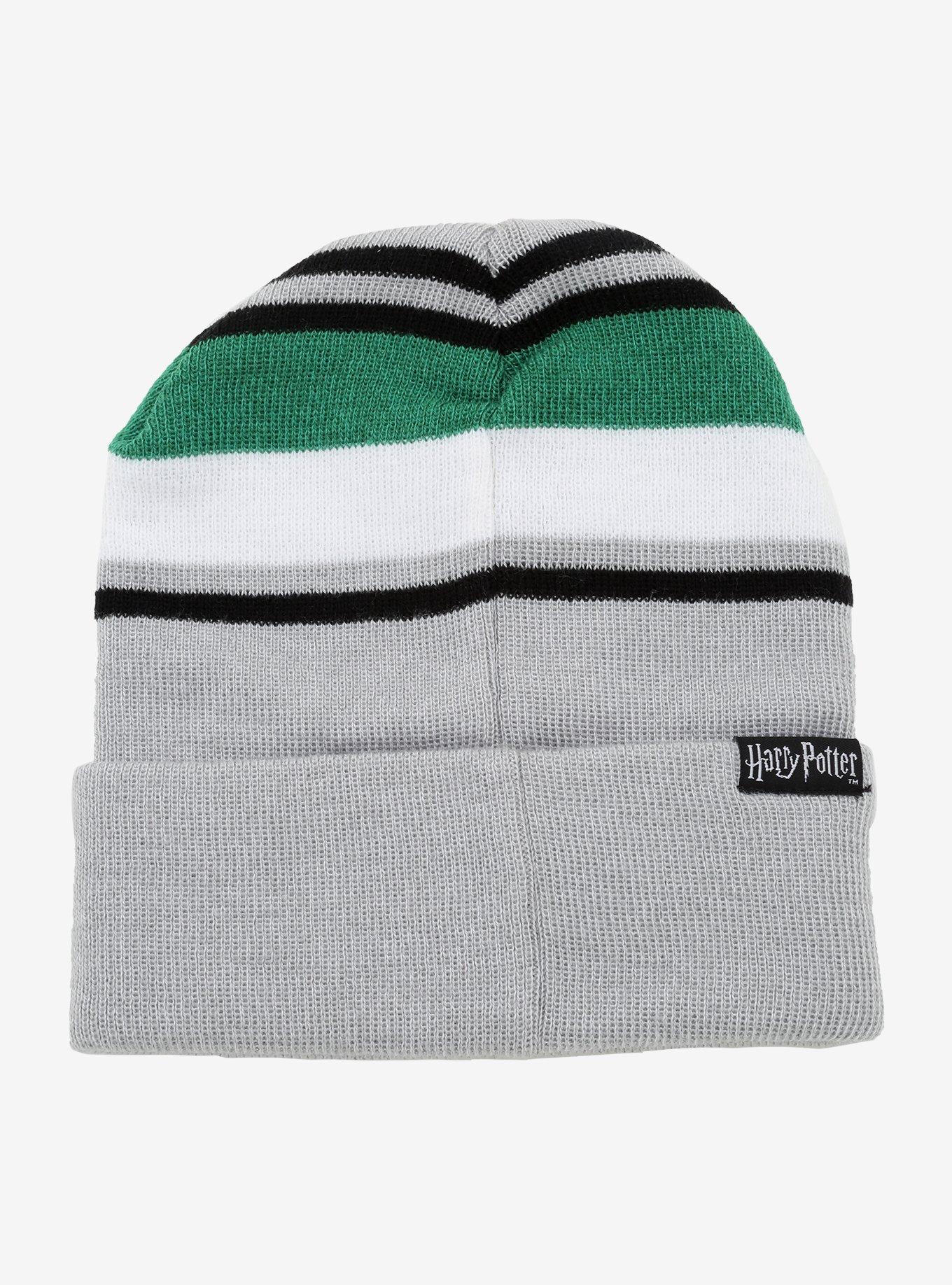 Harry Potter Slytherin Stripe Beanie, , alternate