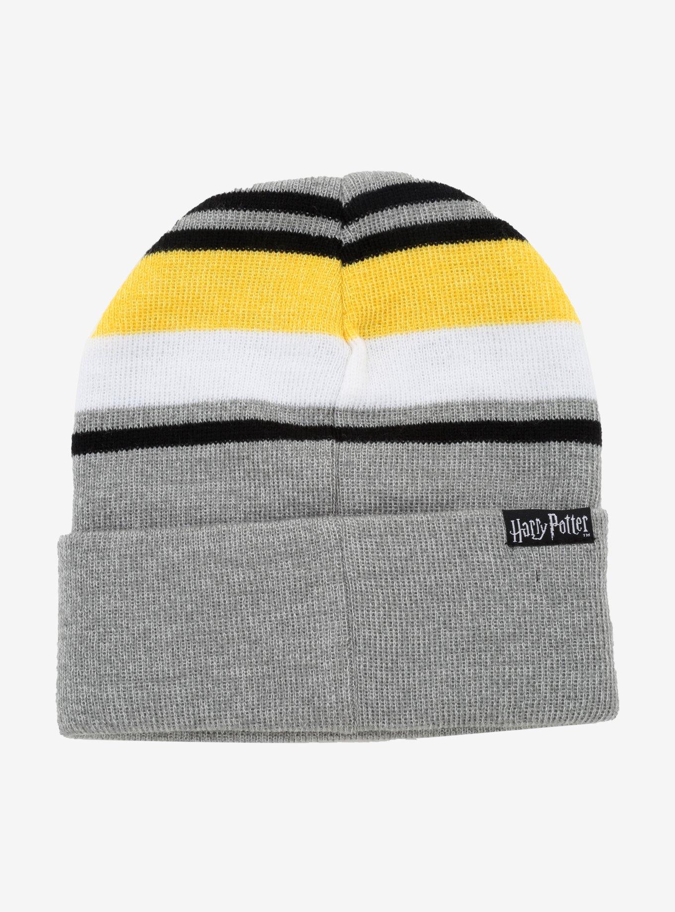 Harry Potter Hufflepuff Stripe Beanie, , alternate