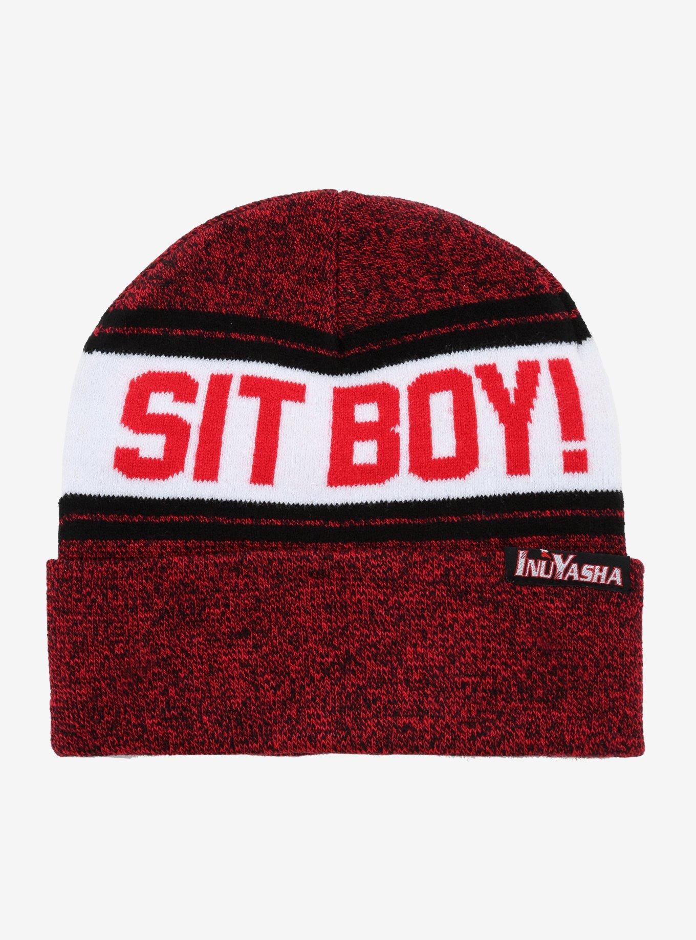 Inuyasha Sit Boy Beanie, , alternate
