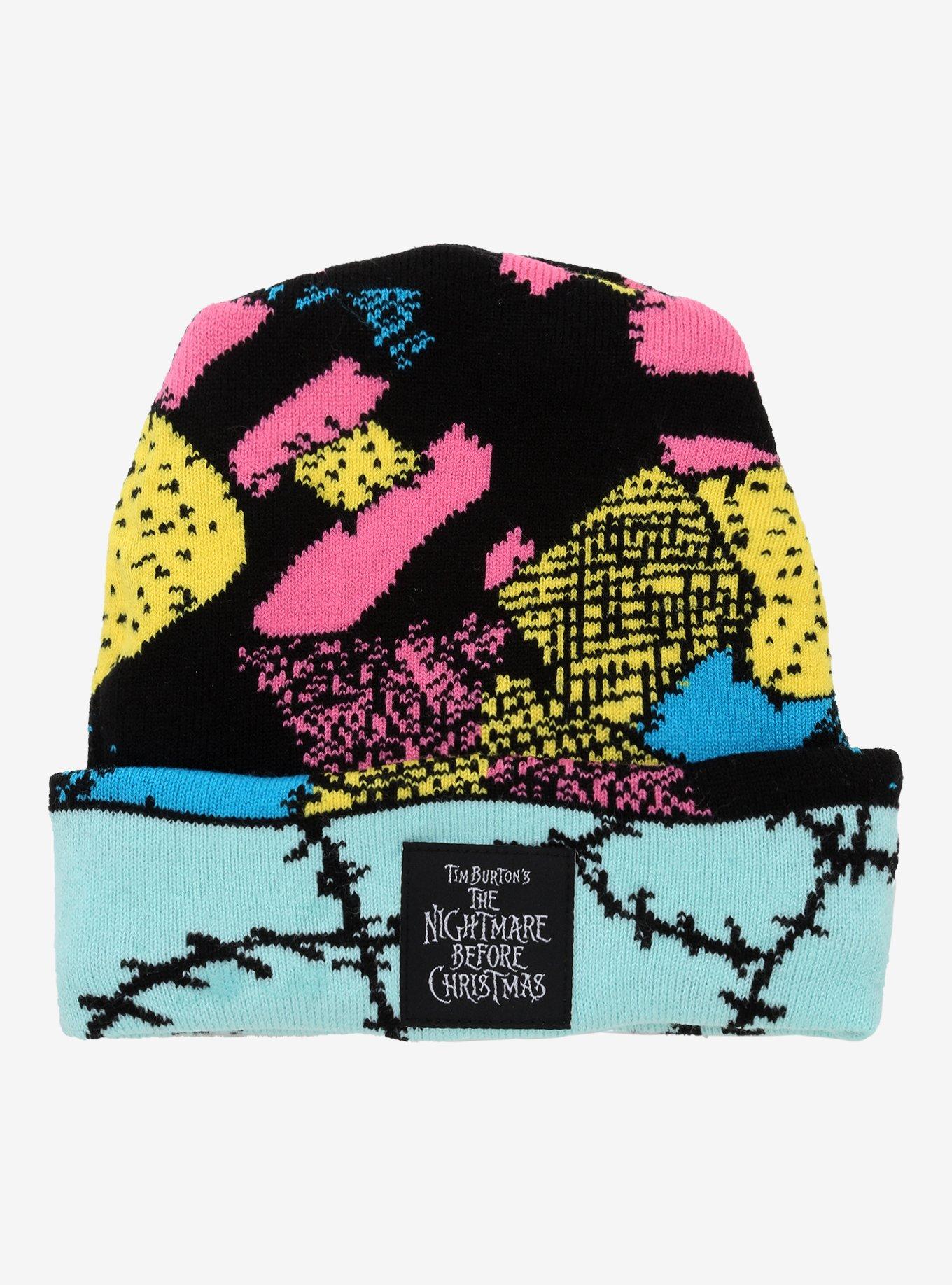 The Nightmare Before Christmas Sally Reversible Beanie, , alternate