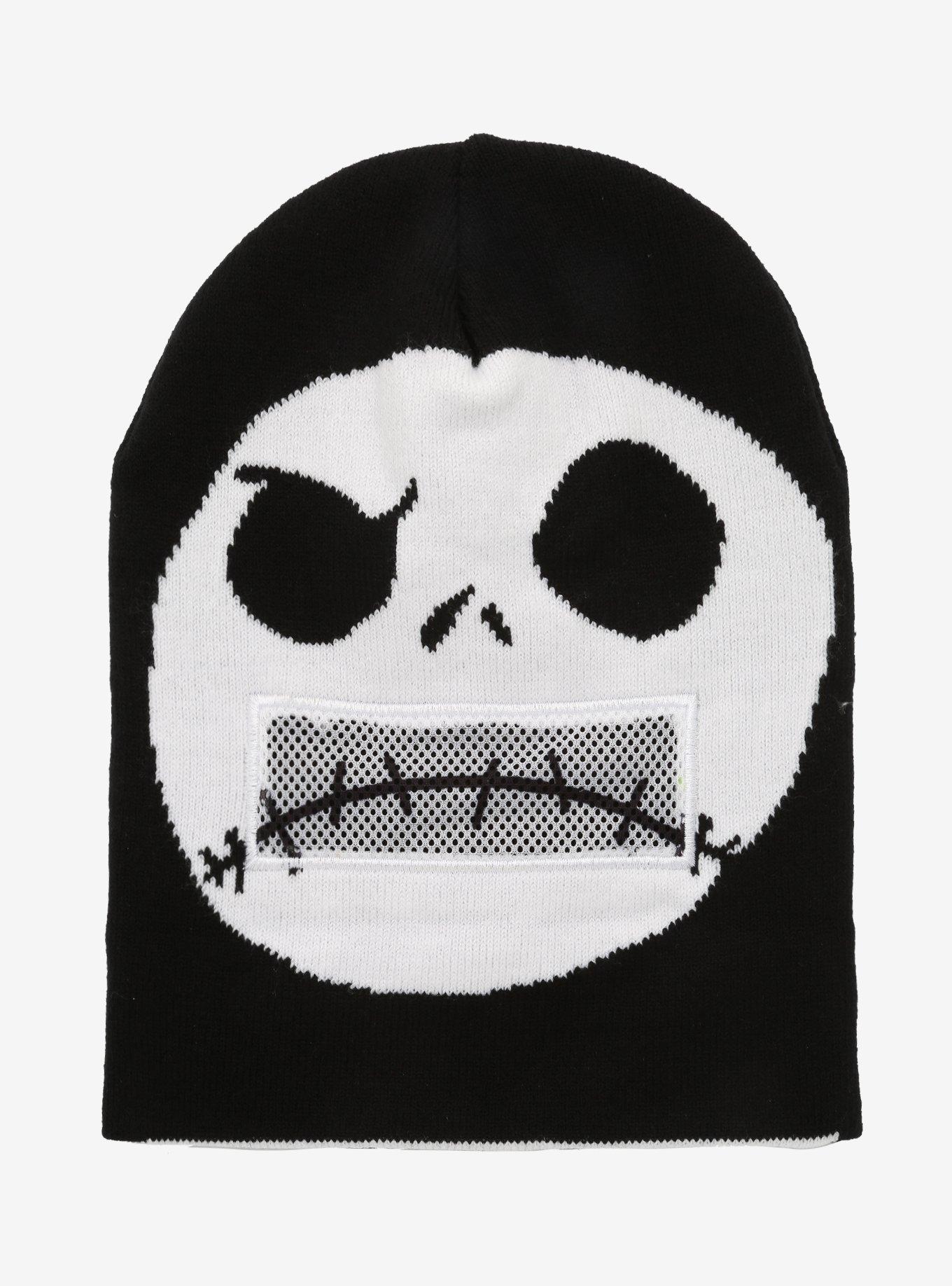 The Nightmare Before Christmas Jack Flip-Down Beanie, , alternate